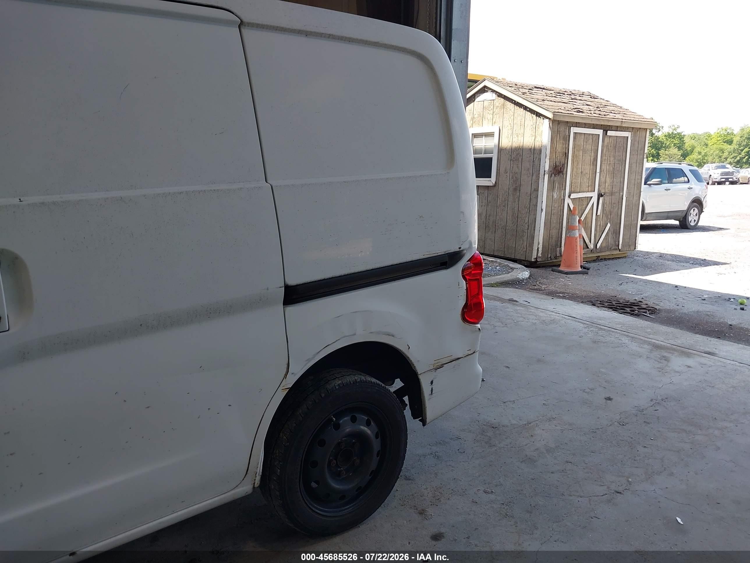 2015 Chevrolet City Express 1ls White vin: 3N63M0YN4FK696653