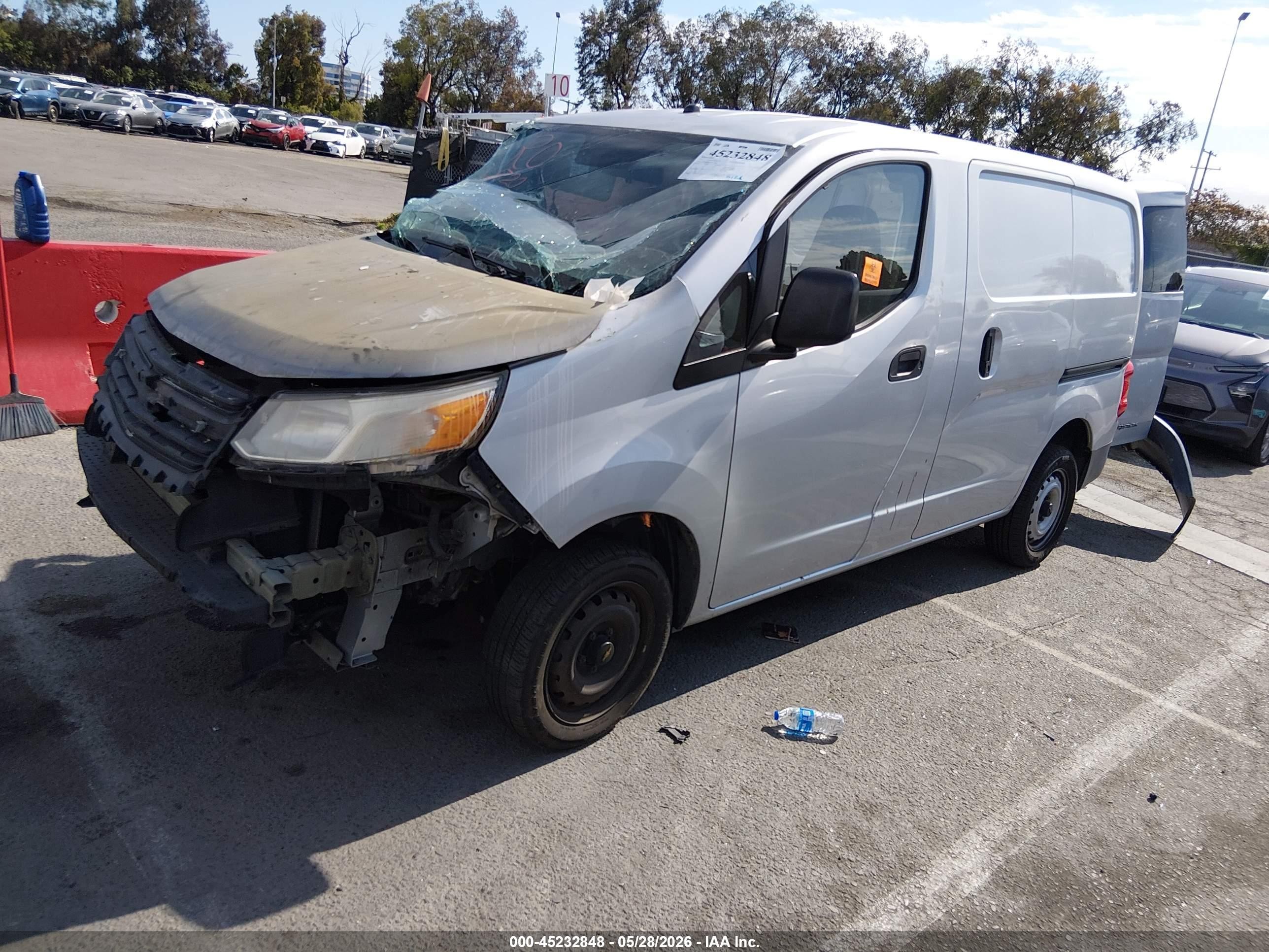 2015 Chevrolet City Express 1ls Серый vin: 3N63M0YN4FK715962
