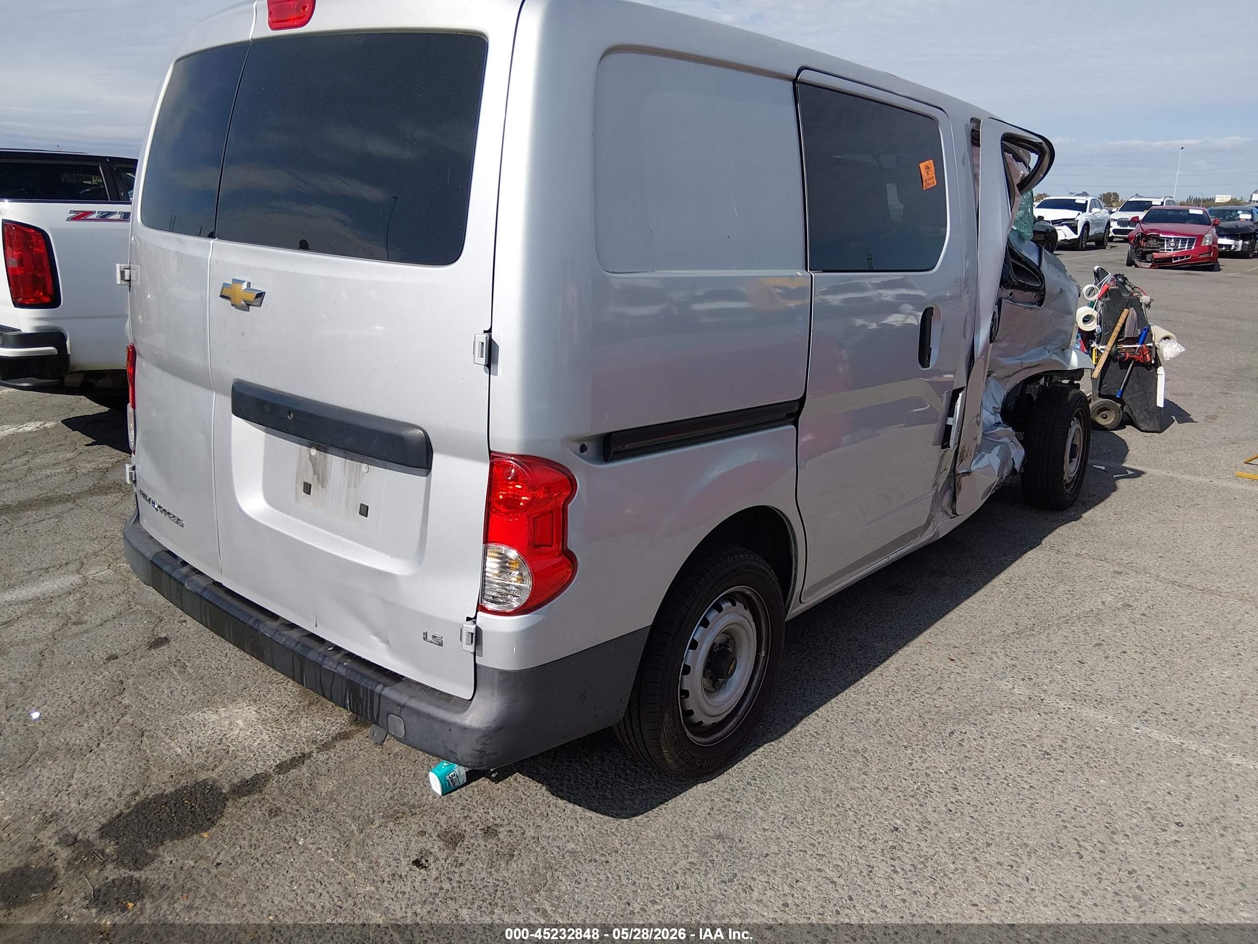 2015 Chevrolet City Express 1ls Серый vin: 3N63M0YN4FK715962