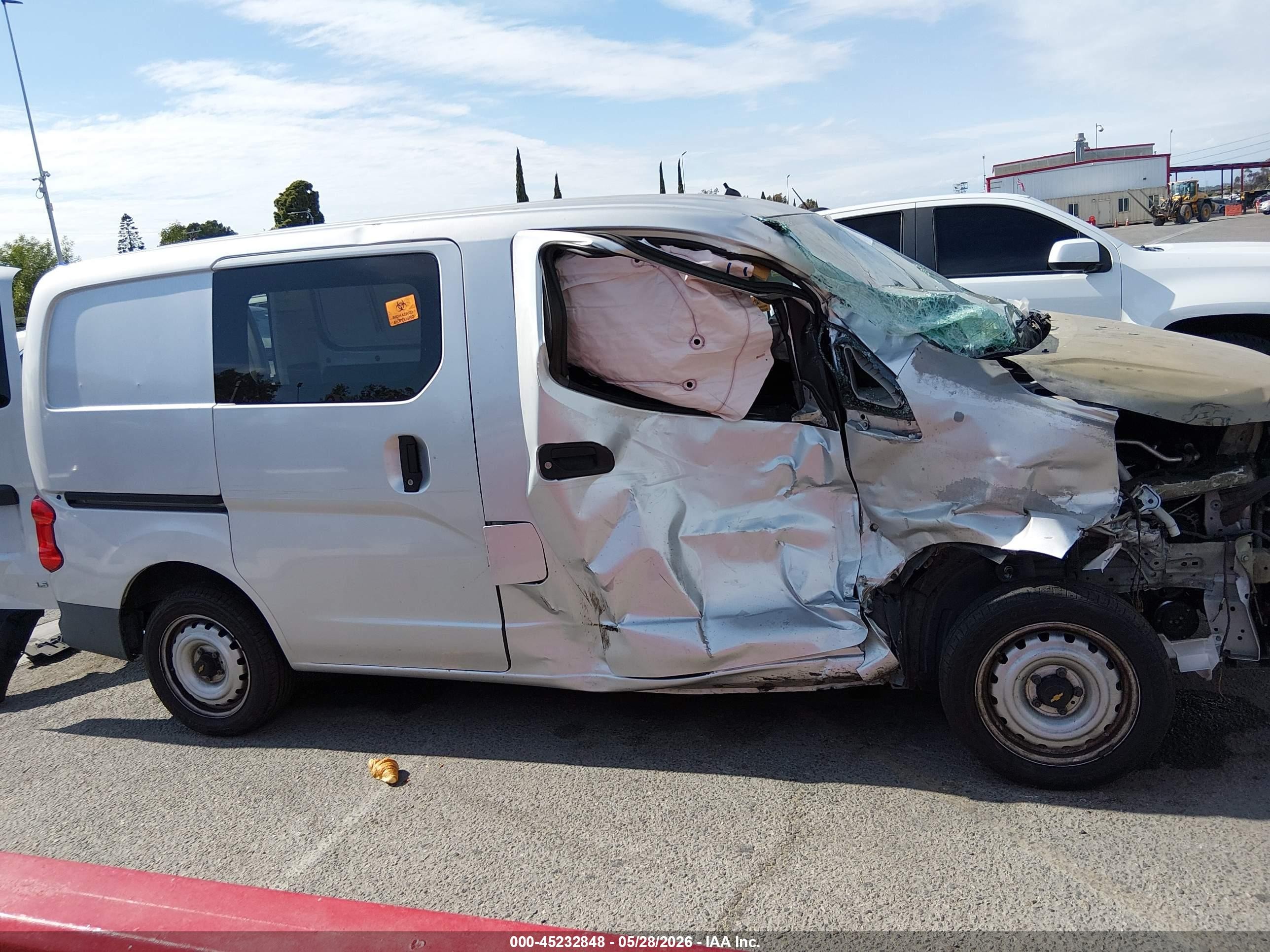 2015 Chevrolet City Express 1ls Серый vin: 3N63M0YN4FK715962