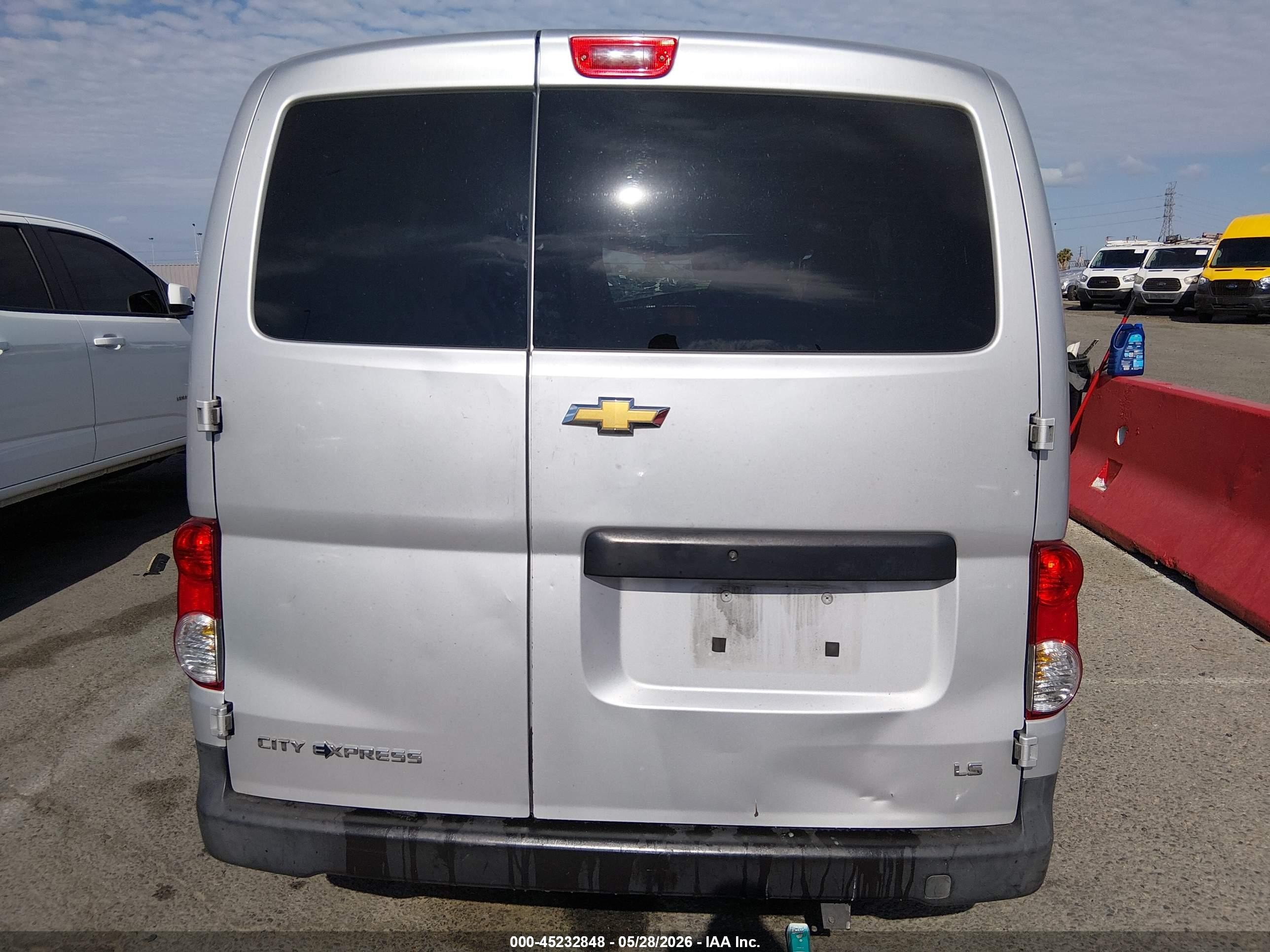 2015 Chevrolet City Express 1ls Серый vin: 3N63M0YN4FK715962