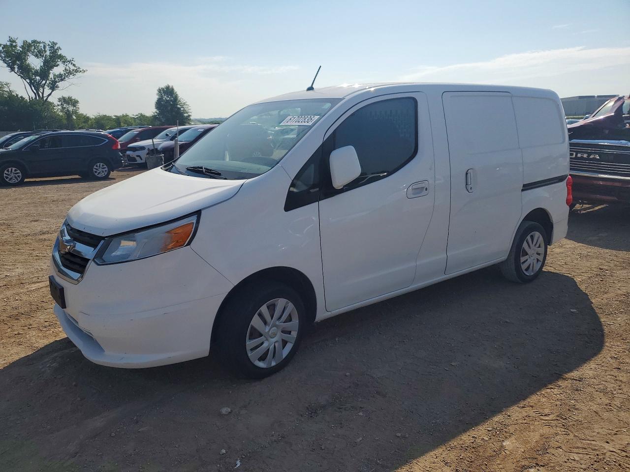 2015 Chevrolet City Express Ls White vin: 3N63M0YN4FK723933