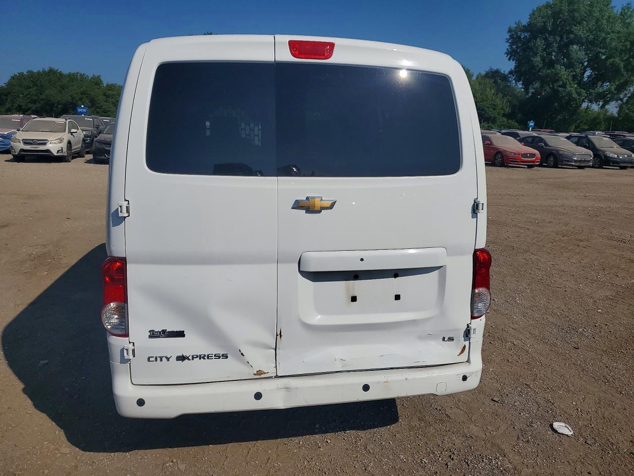 2015 Chevrolet City Express Ls White vin: 3N63M0YN4FK723933