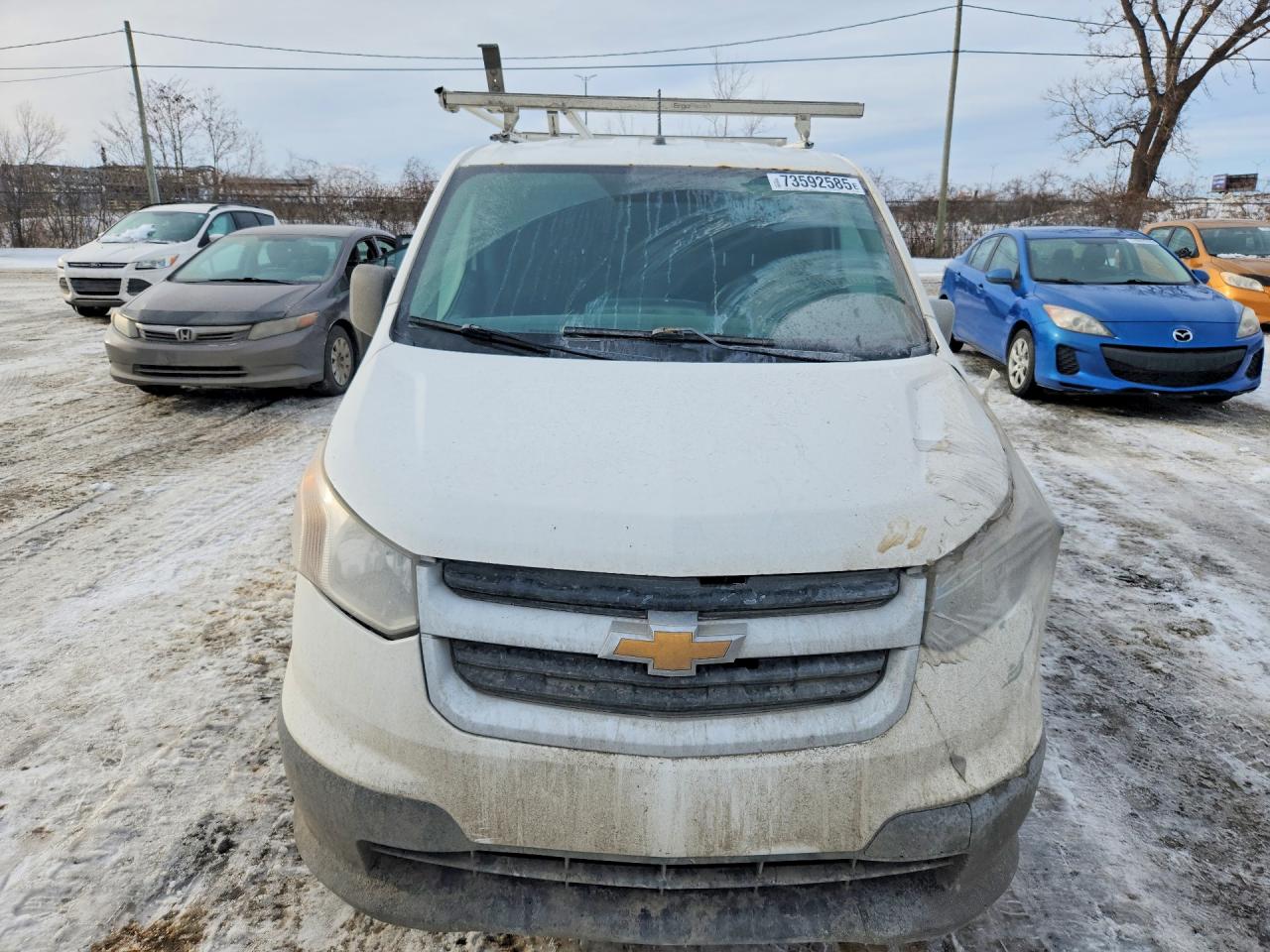 2015 Chevrolet City Express Ls White vin: 3N63M0YN4FK725407