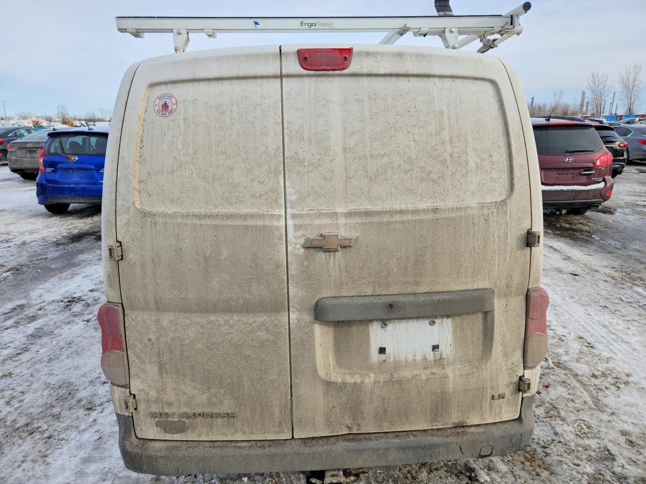 2015 Chevrolet City Express Ls White vin: 3N63M0YN4FK725407