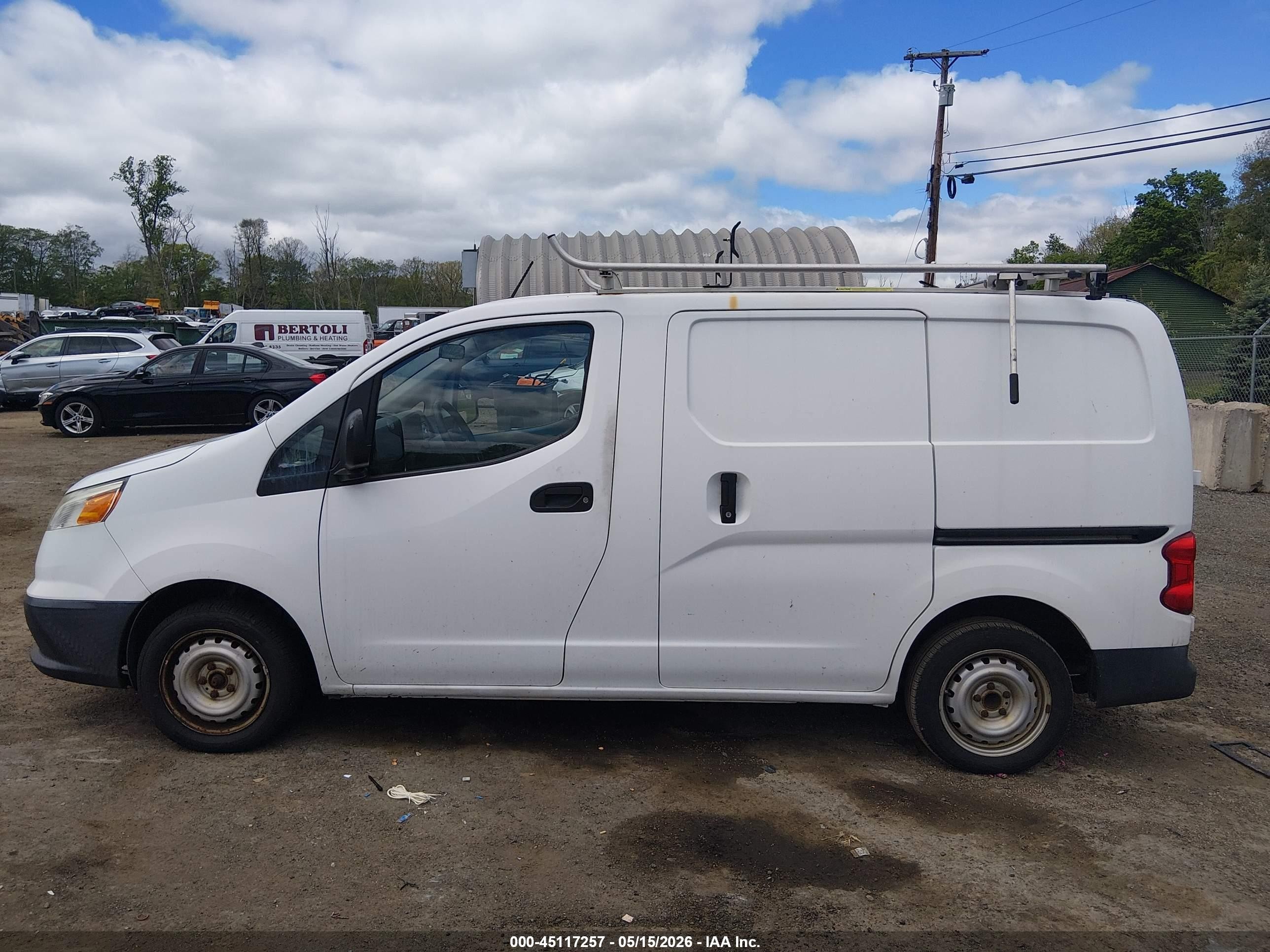 2017 Chevrolet City Express 1ls White vin: 3N63M0YN4HK702437