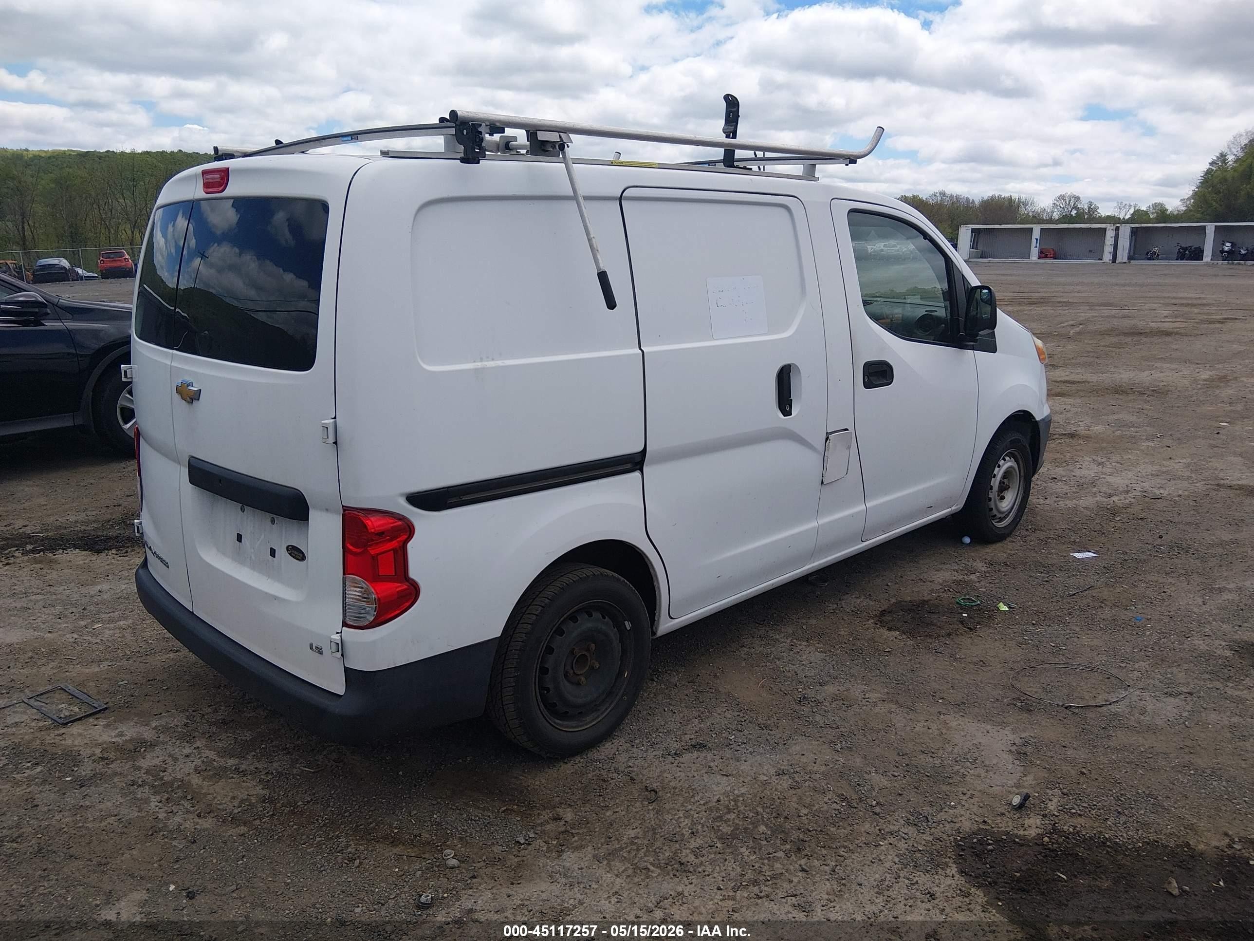 2017 Chevrolet City Express 1ls White vin: 3N63M0YN4HK702437