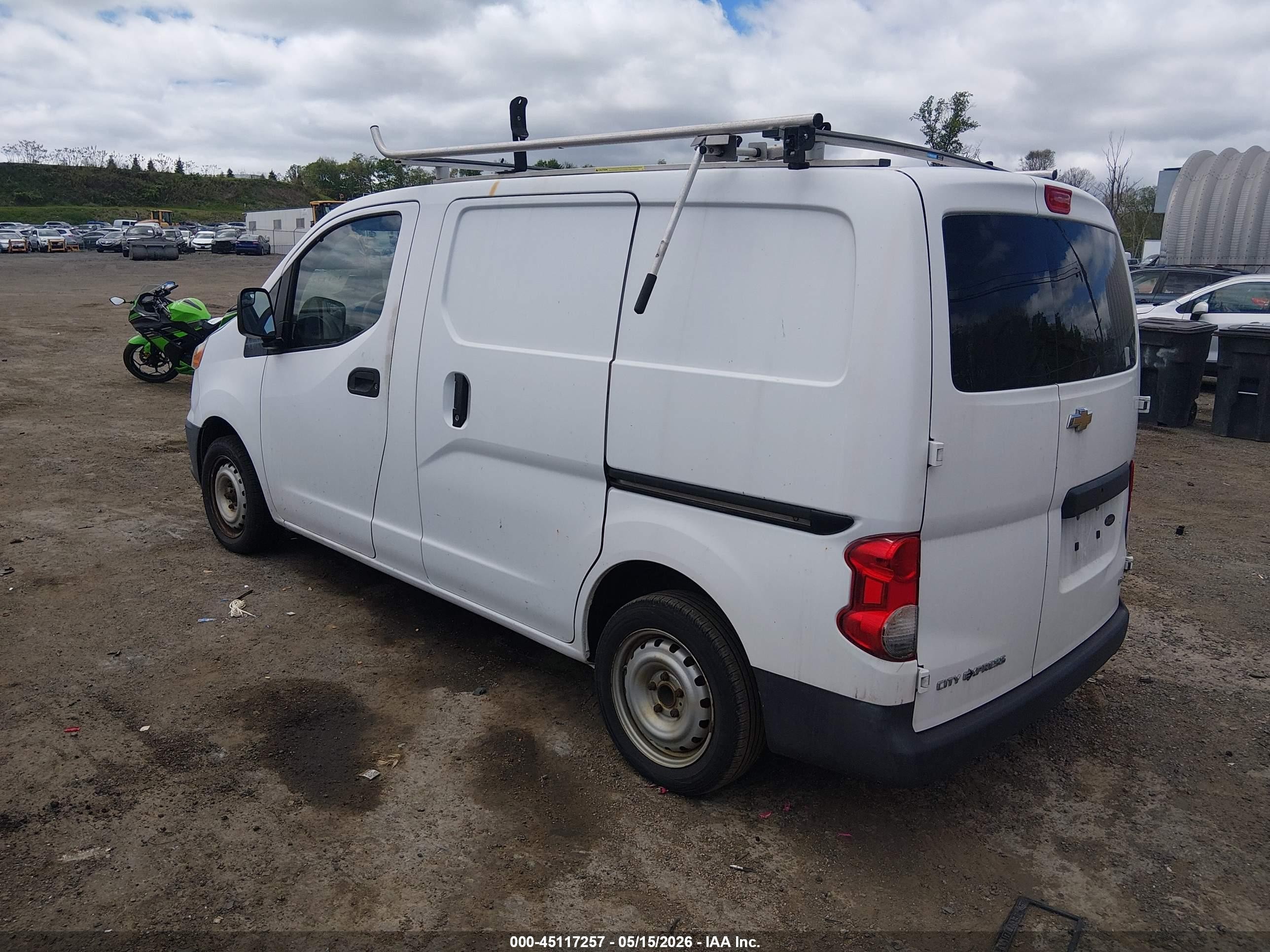 2017 Chevrolet City Express 1ls White vin: 3N63M0YN4HK702437