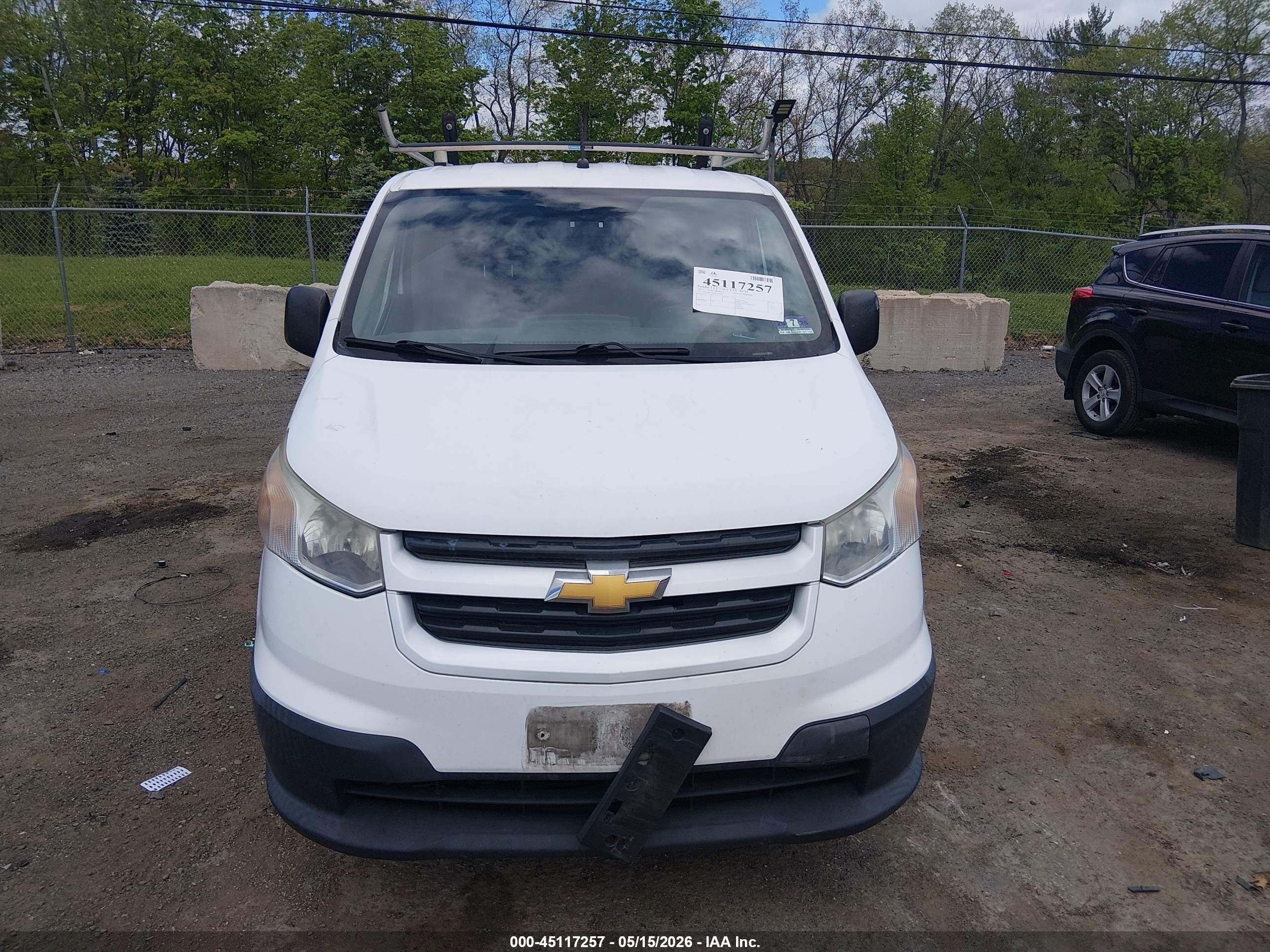 2017 Chevrolet City Express 1ls White vin: 3N63M0YN4HK702437