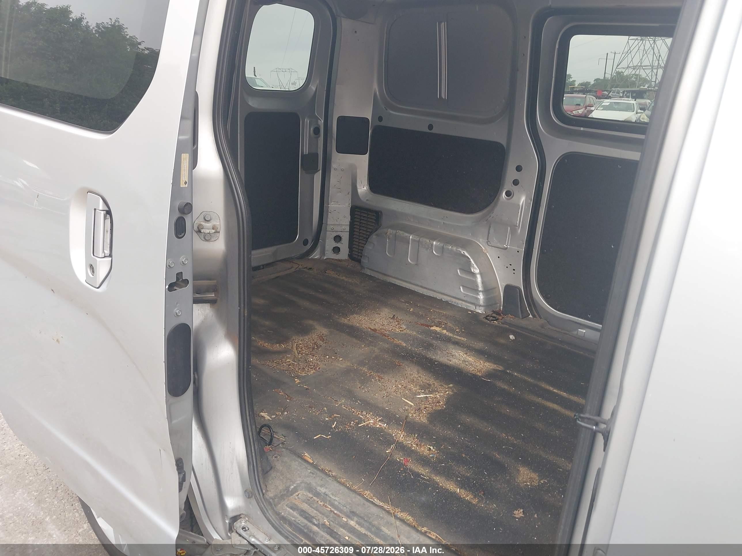 2015 Chevrolet City Express 1ls Silver vin: 3N63M0YN5FK701620