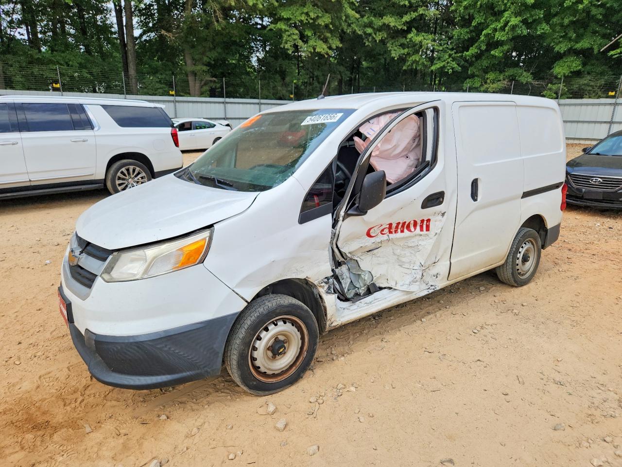 2015 Chevrolet City Express Ls White vin: 3N63M0YN5FK735539