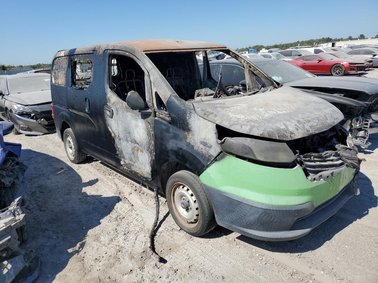 2017 Chevrolet City Express Ls Green vin: 3N63M0YN5HK701488