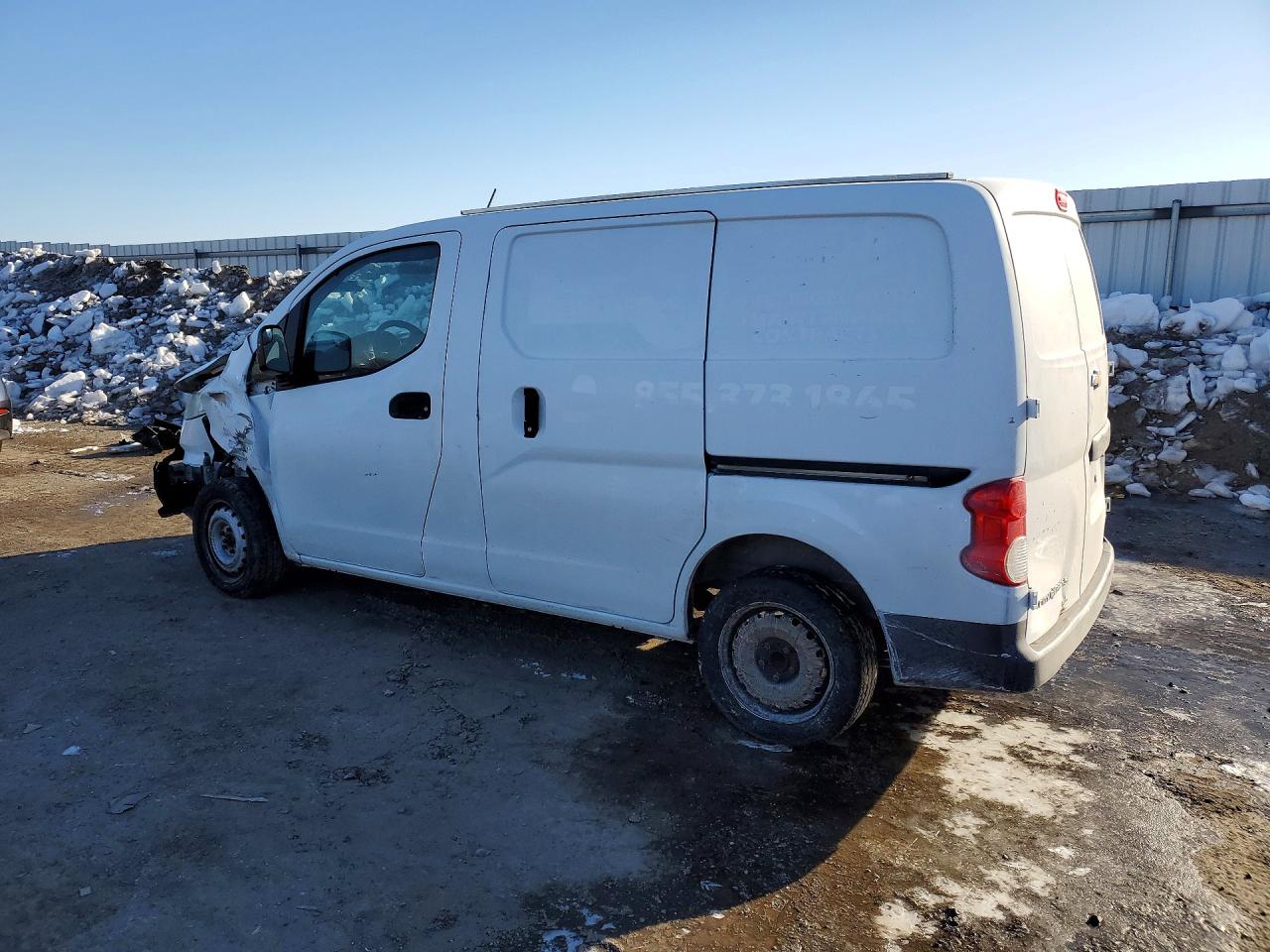 2017 Chevrolet City Express Ls White vin: 3N63M0YN5HK705475