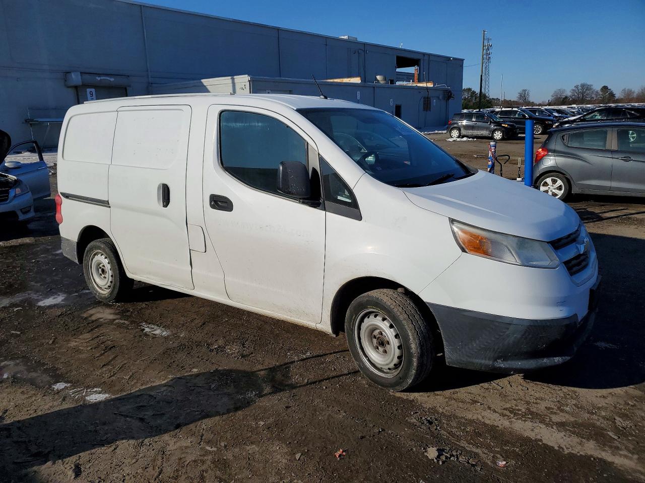 2017 Chevrolet City Express Ls White vin: 3N63M0YN5HK705475