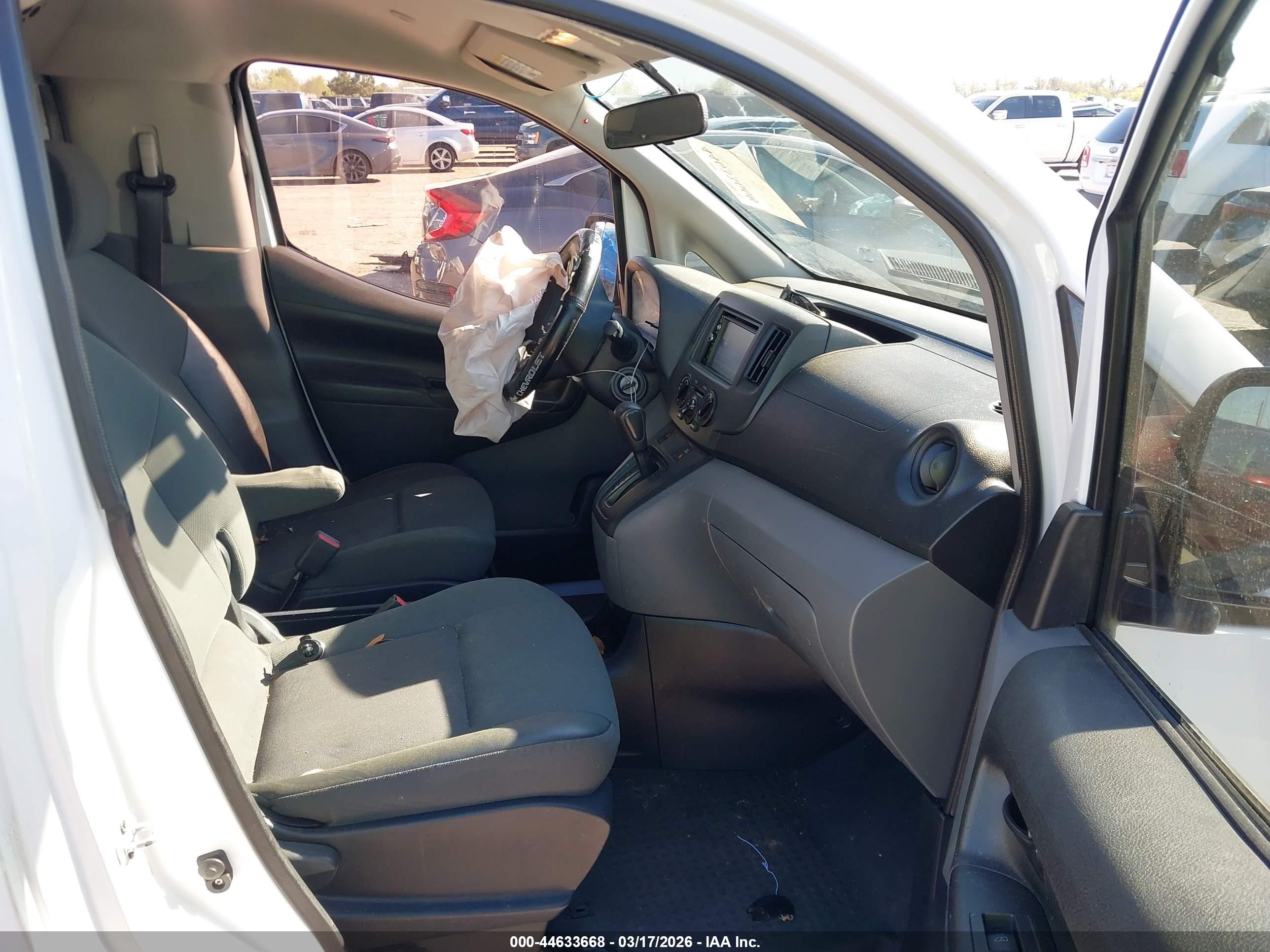 2015 Chevrolet City Express 1ls White vin: 3N63M0YN6FK692894