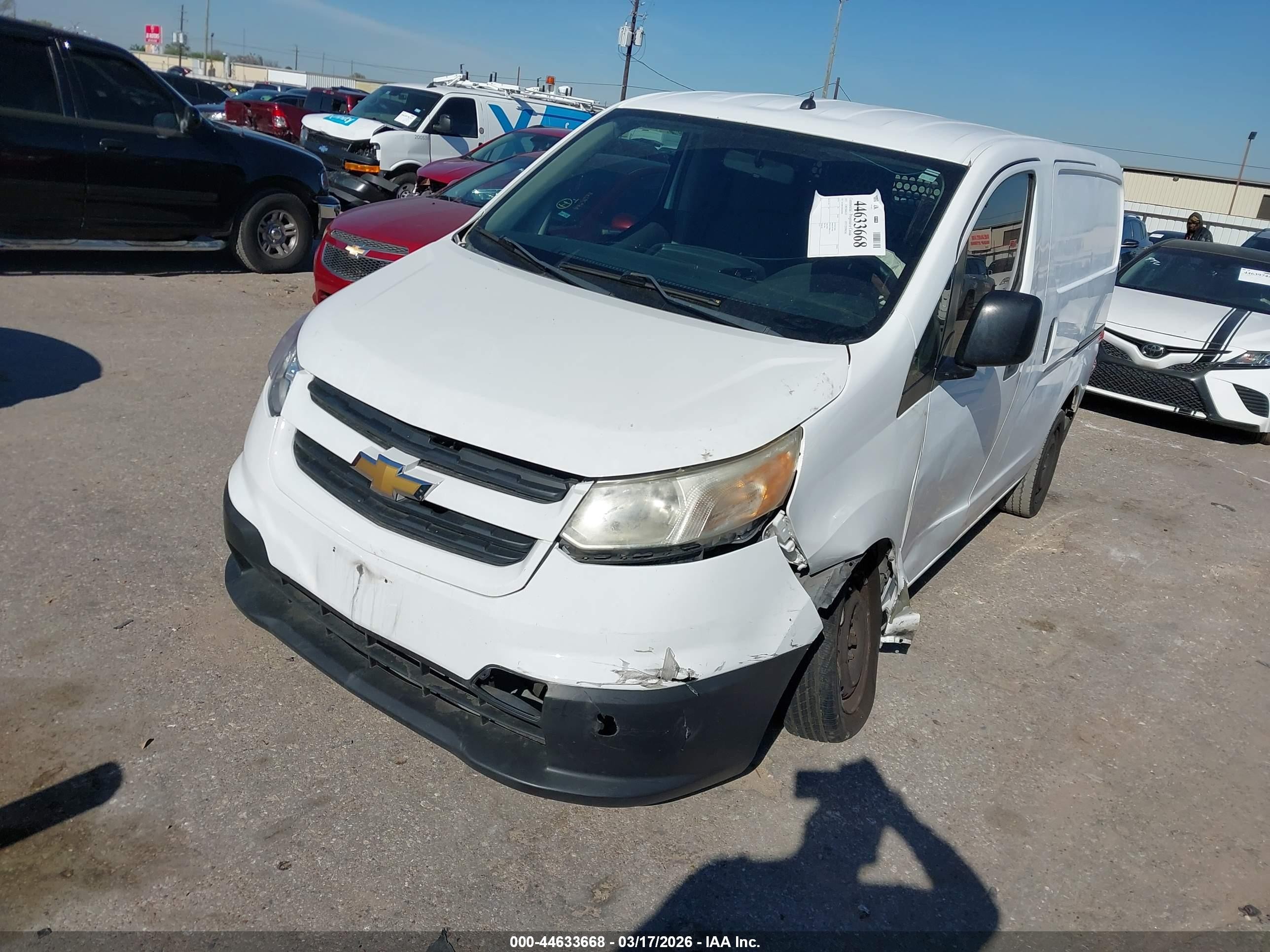 2015 Chevrolet City Express 1ls White vin: 3N63M0YN6FK692894
