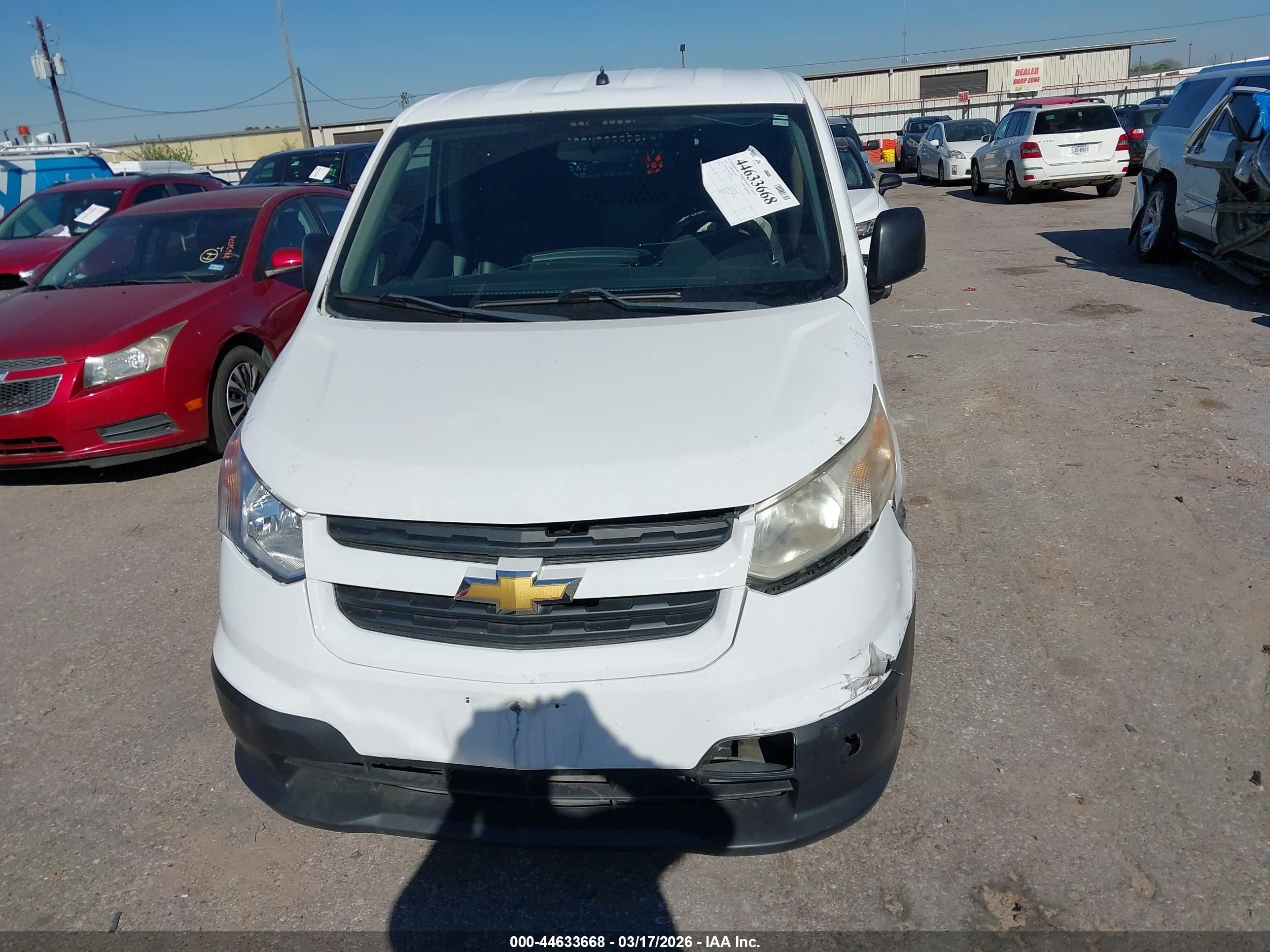 2015 Chevrolet City Express 1ls White vin: 3N63M0YN6FK692894