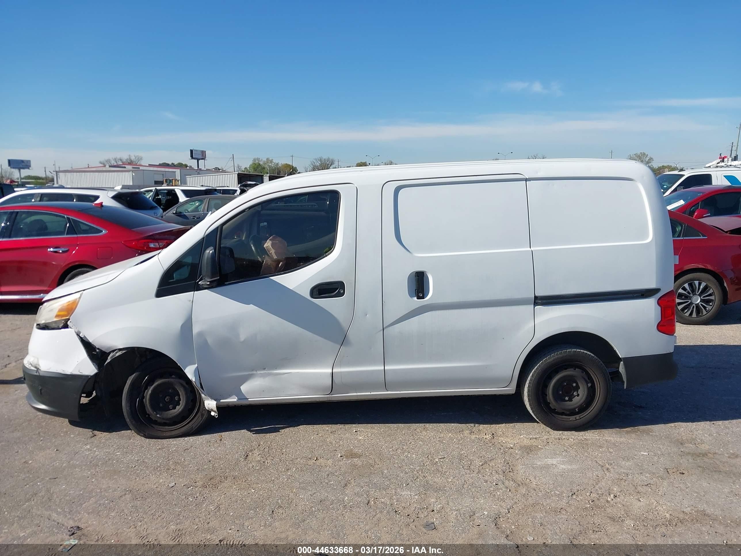 2015 Chevrolet City Express 1ls White vin: 3N63M0YN6FK692894