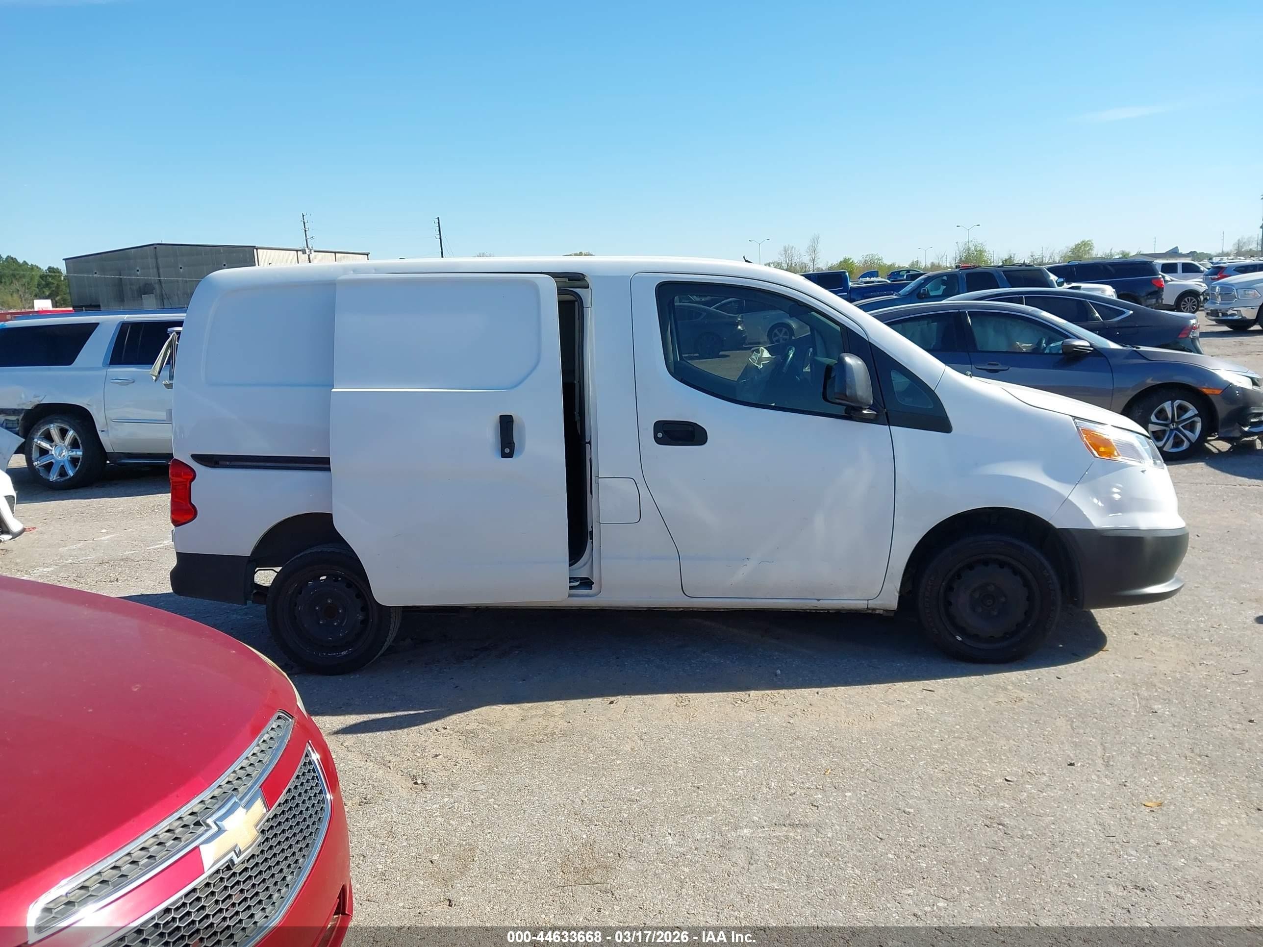 2015 Chevrolet City Express 1ls White vin: 3N63M0YN6FK692894