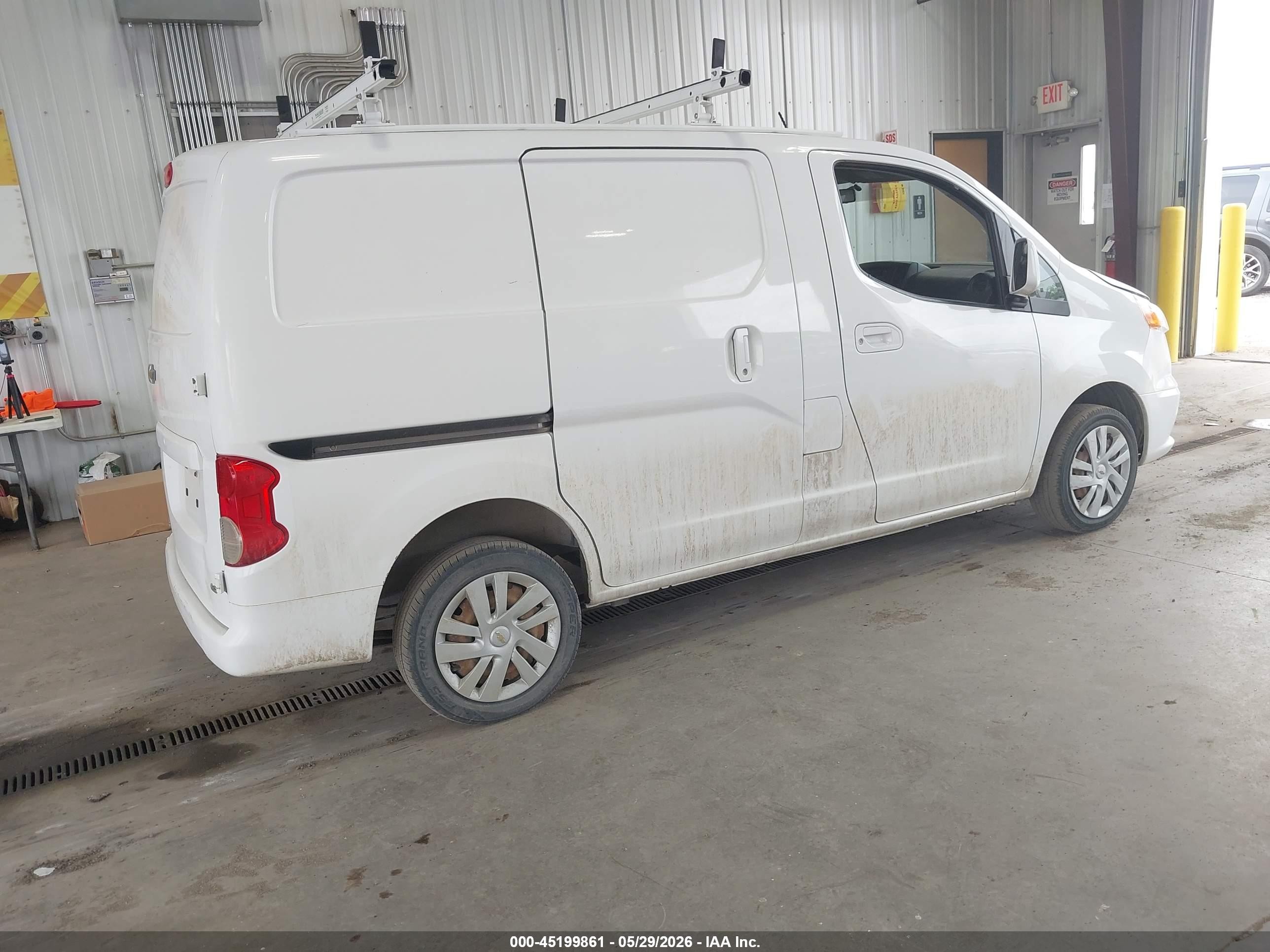 2015 Chevrolet City Express 1ls White vin: 3N63M0YN7FK692743