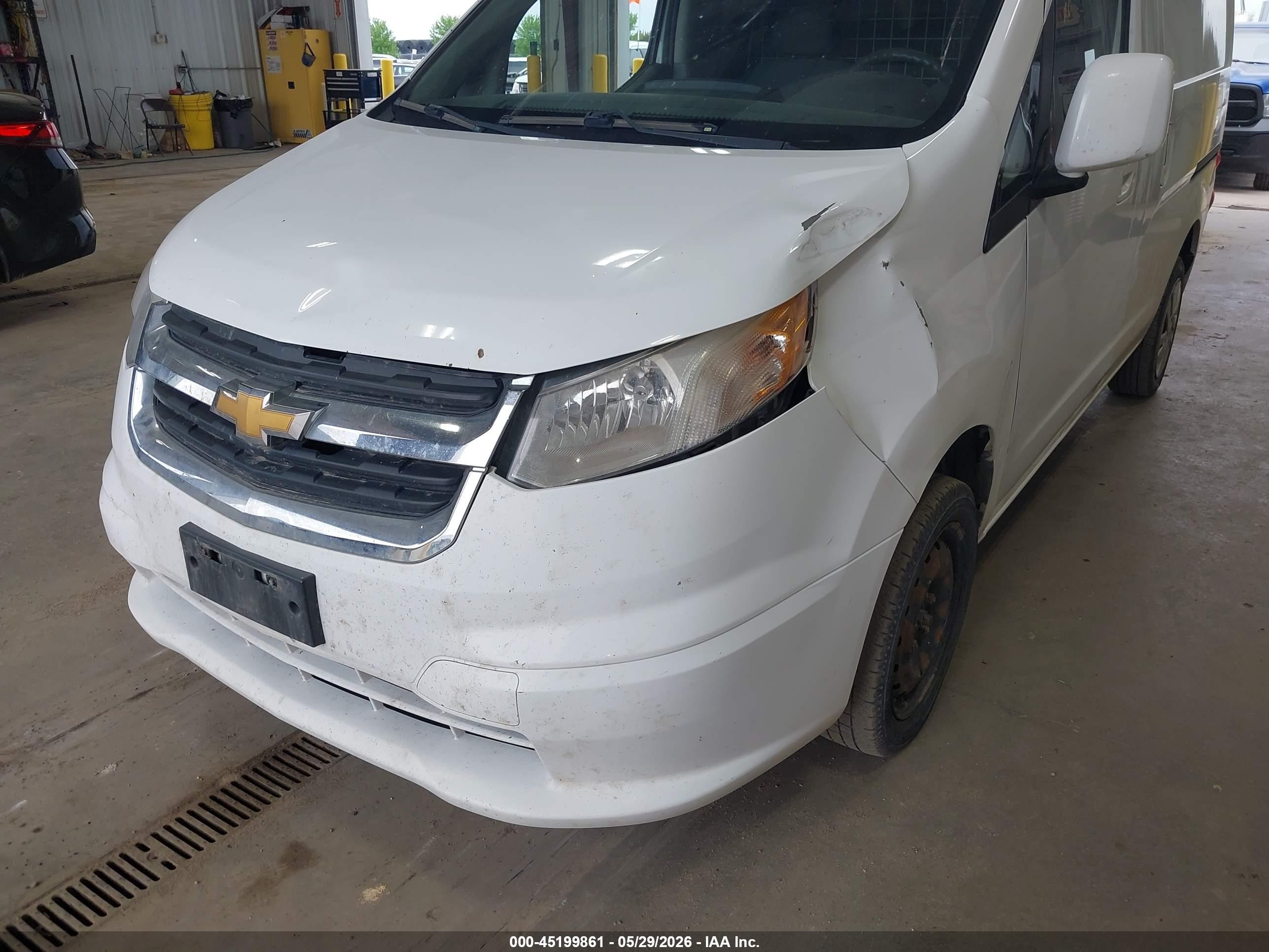 2015 Chevrolet City Express 1ls White vin: 3N63M0YN7FK692743