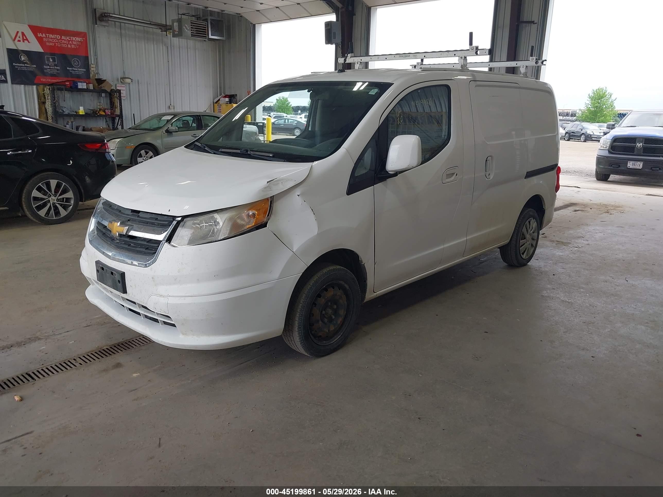 2015 Chevrolet City Express 1ls White vin: 3N63M0YN7FK692743