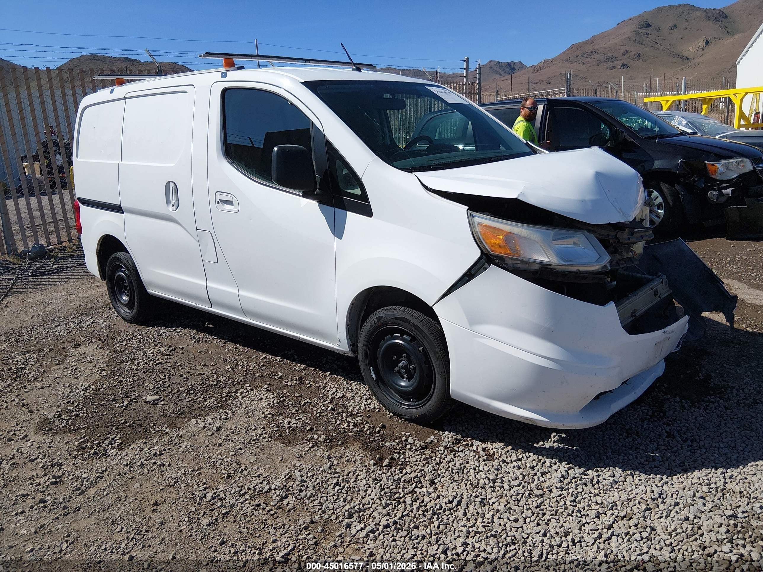 2015 Chevrolet City Express 1ls White vin: 3N63M0YN7FK706706