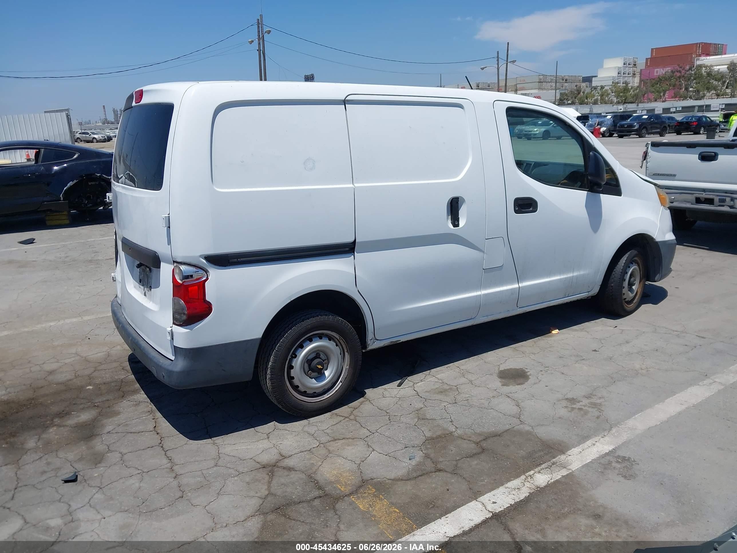 2015 Chevrolet City Express 1ls White vin: 3N63M0YN7FK711856
