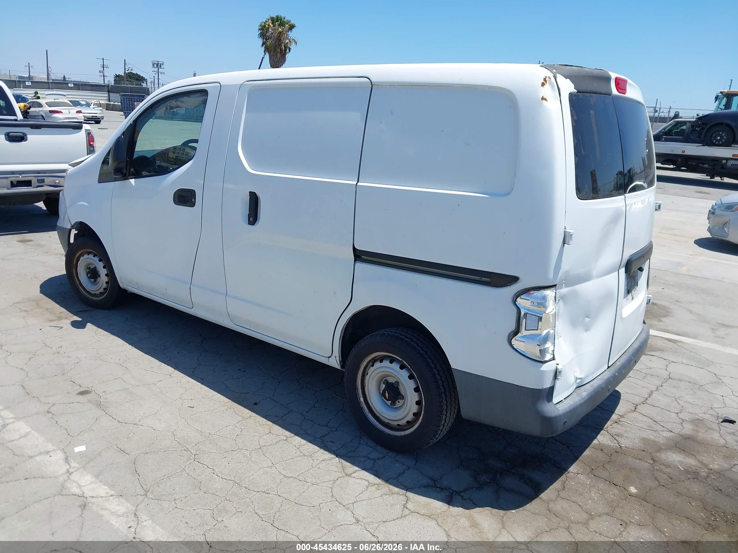 2015 Chevrolet City Express 1ls White vin: 3N63M0YN7FK711856