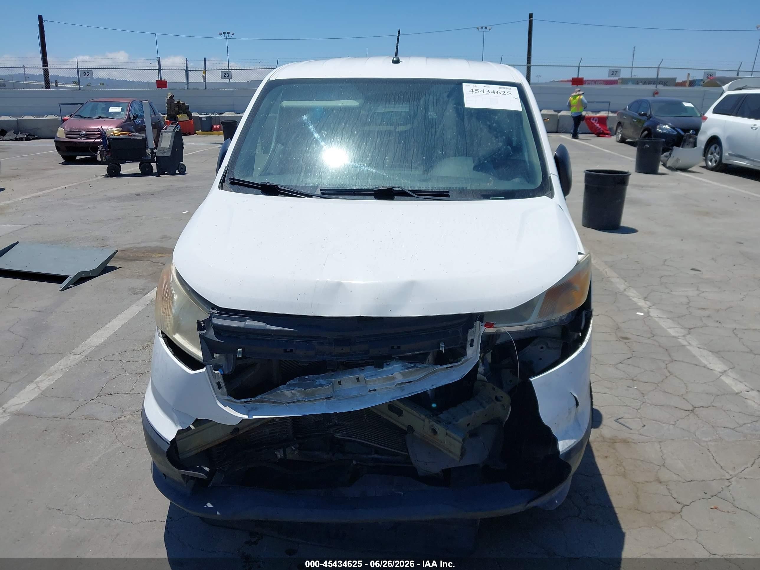 2015 Chevrolet City Express 1ls White vin: 3N63M0YN7FK711856