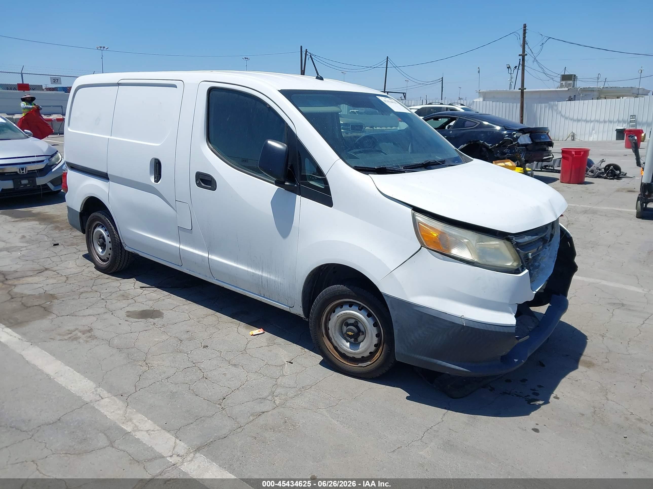 2015 Chevrolet City Express 1ls White vin: 3N63M0YN7FK711856