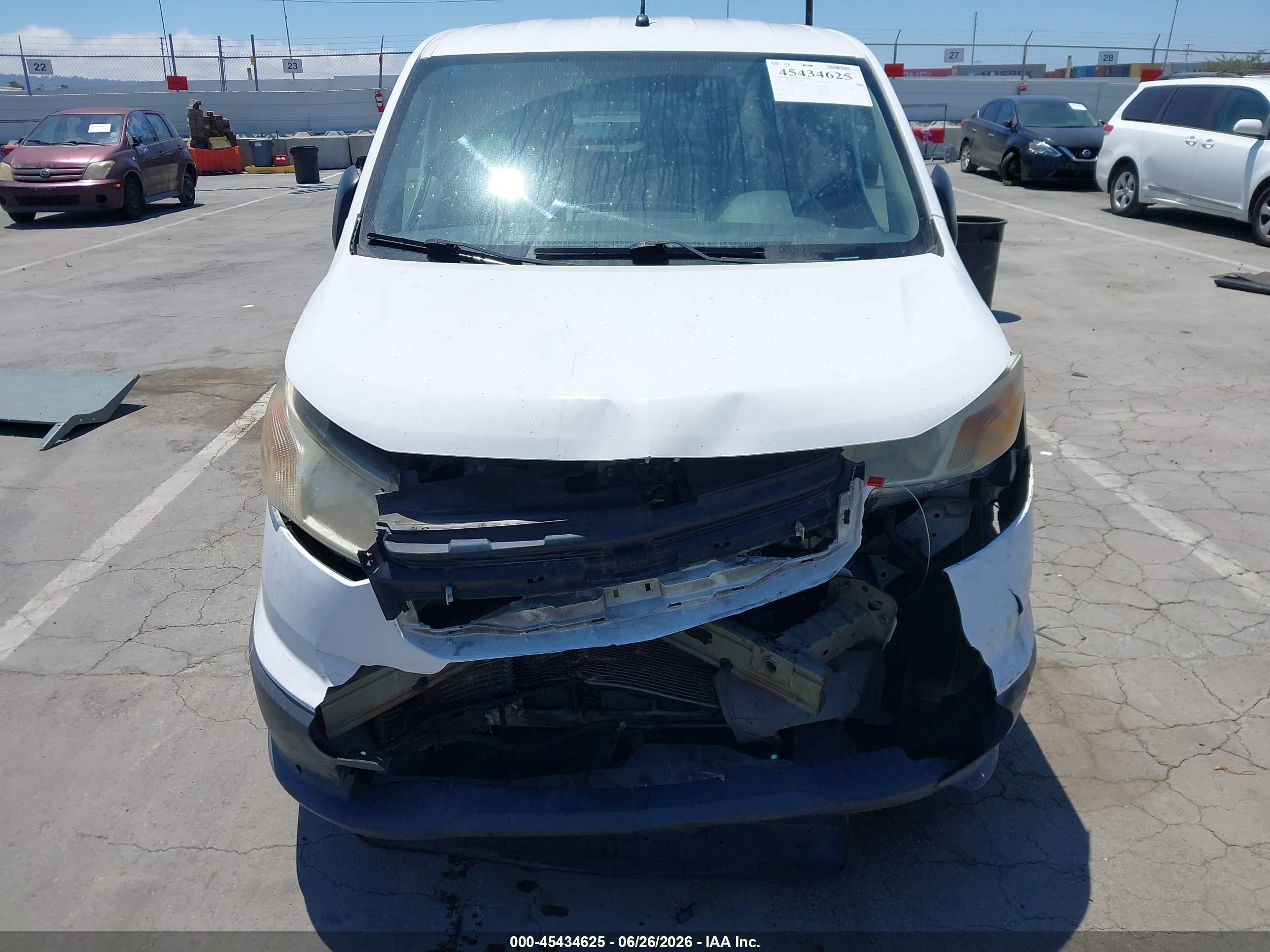2015 Chevrolet City Express 1ls White vin: 3N63M0YN7FK711856