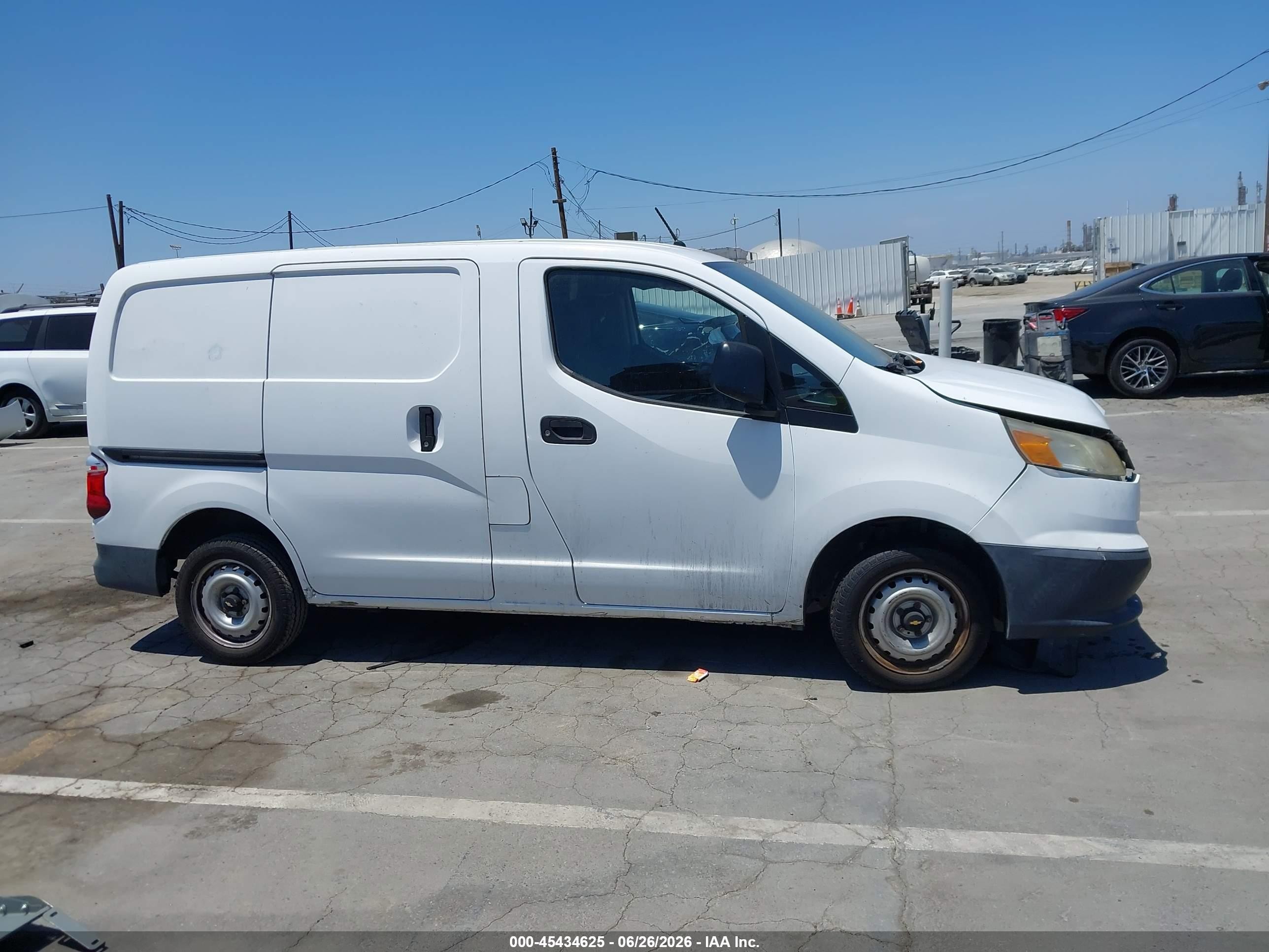 2015 Chevrolet City Express 1ls White vin: 3N63M0YN7FK711856