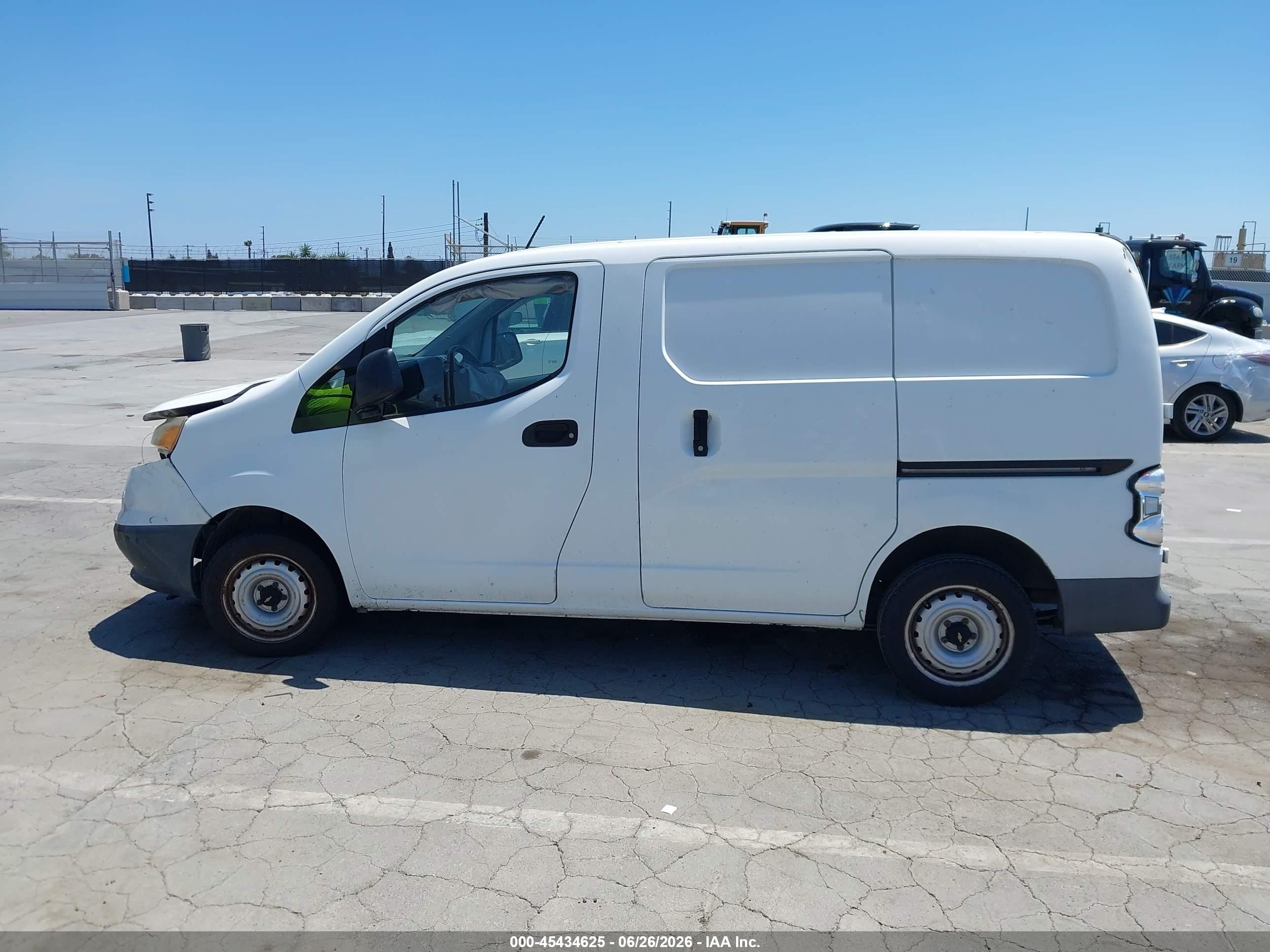 2015 Chevrolet City Express 1ls White vin: 3N63M0YN7FK711856