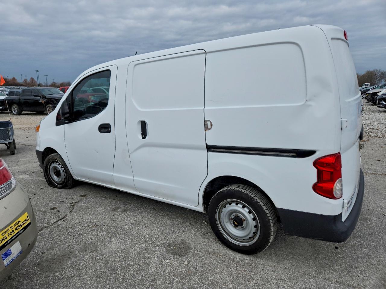 2017 Chevrolet City Express Ls White vin: 3N63M0YN7HK720933
