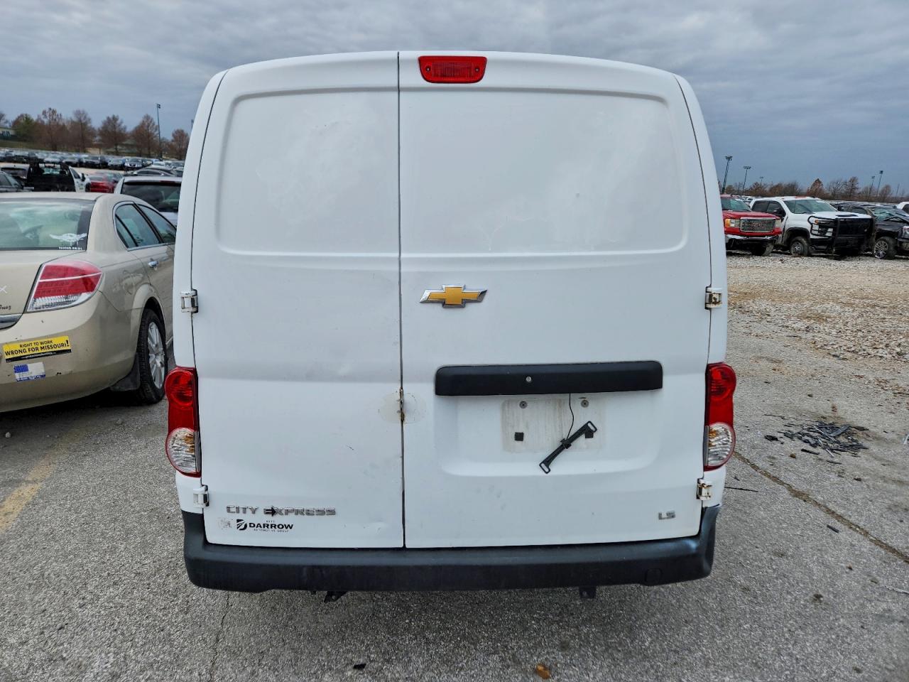 2017 Chevrolet City Express Ls White vin: 3N63M0YN7HK720933