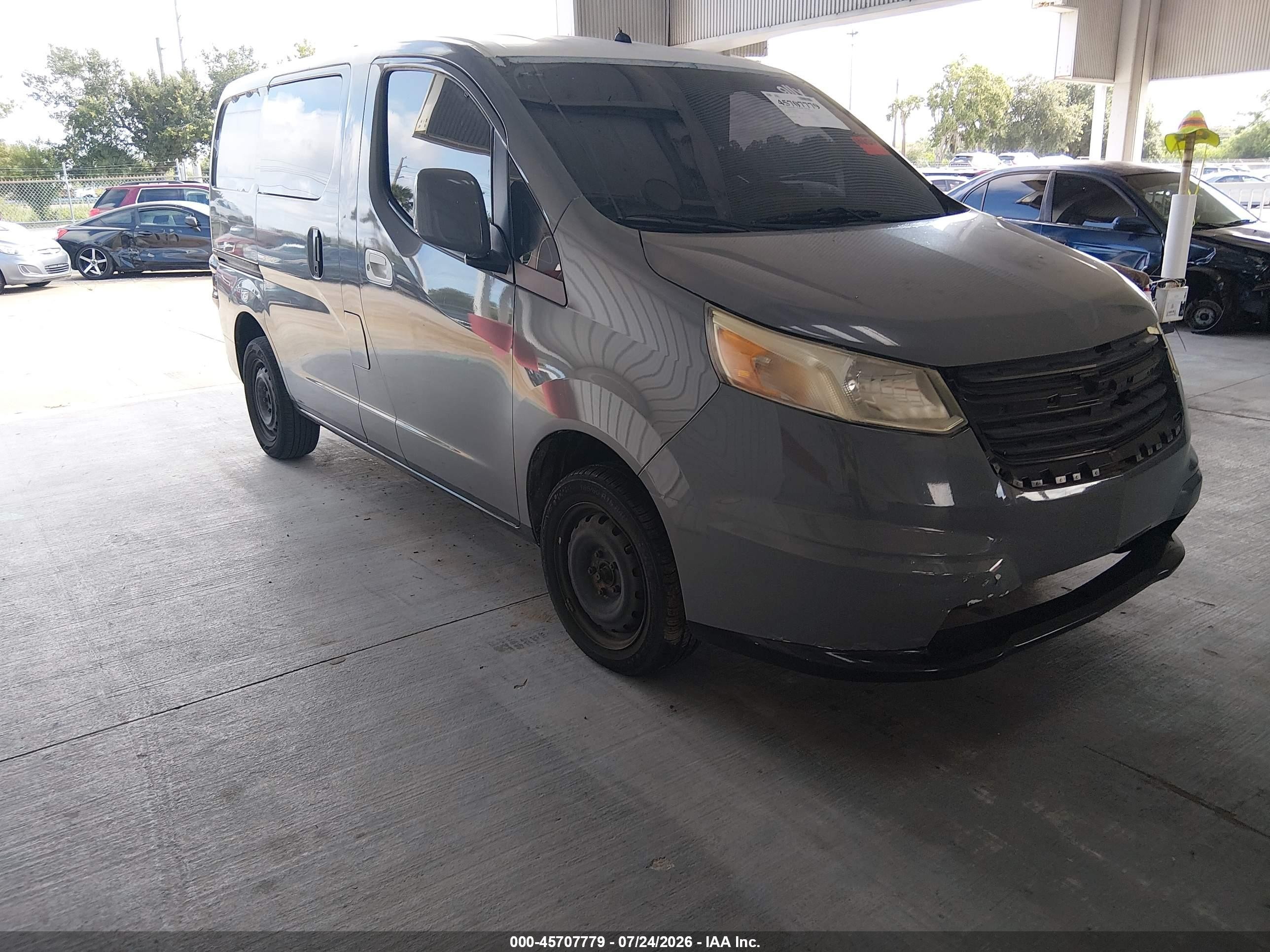 2015 Chevrolet City Express 1ls Gray vin: 3N63M0YN8FK706195