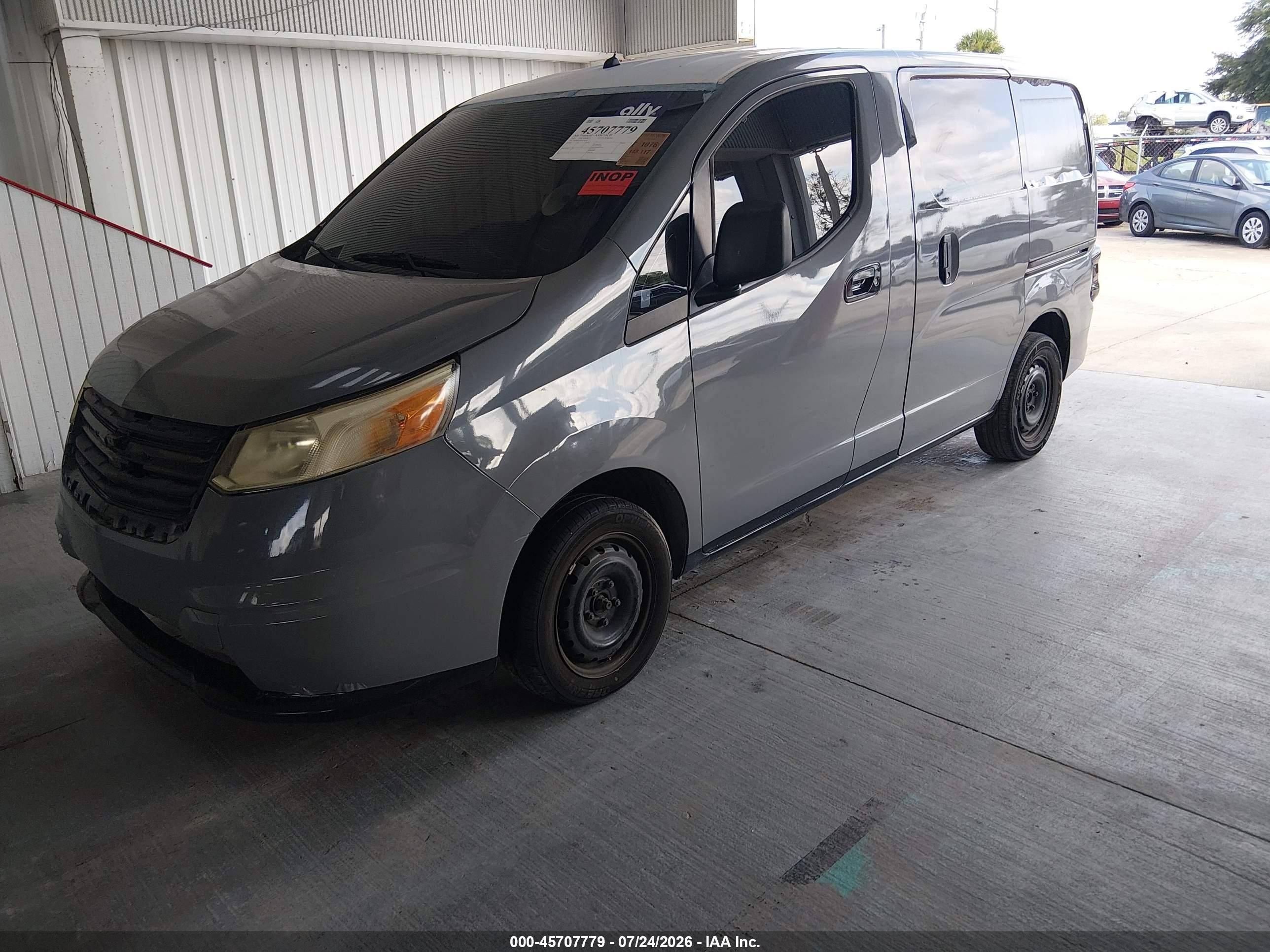 2015 Chevrolet City Express 1ls Gray vin: 3N63M0YN8FK706195