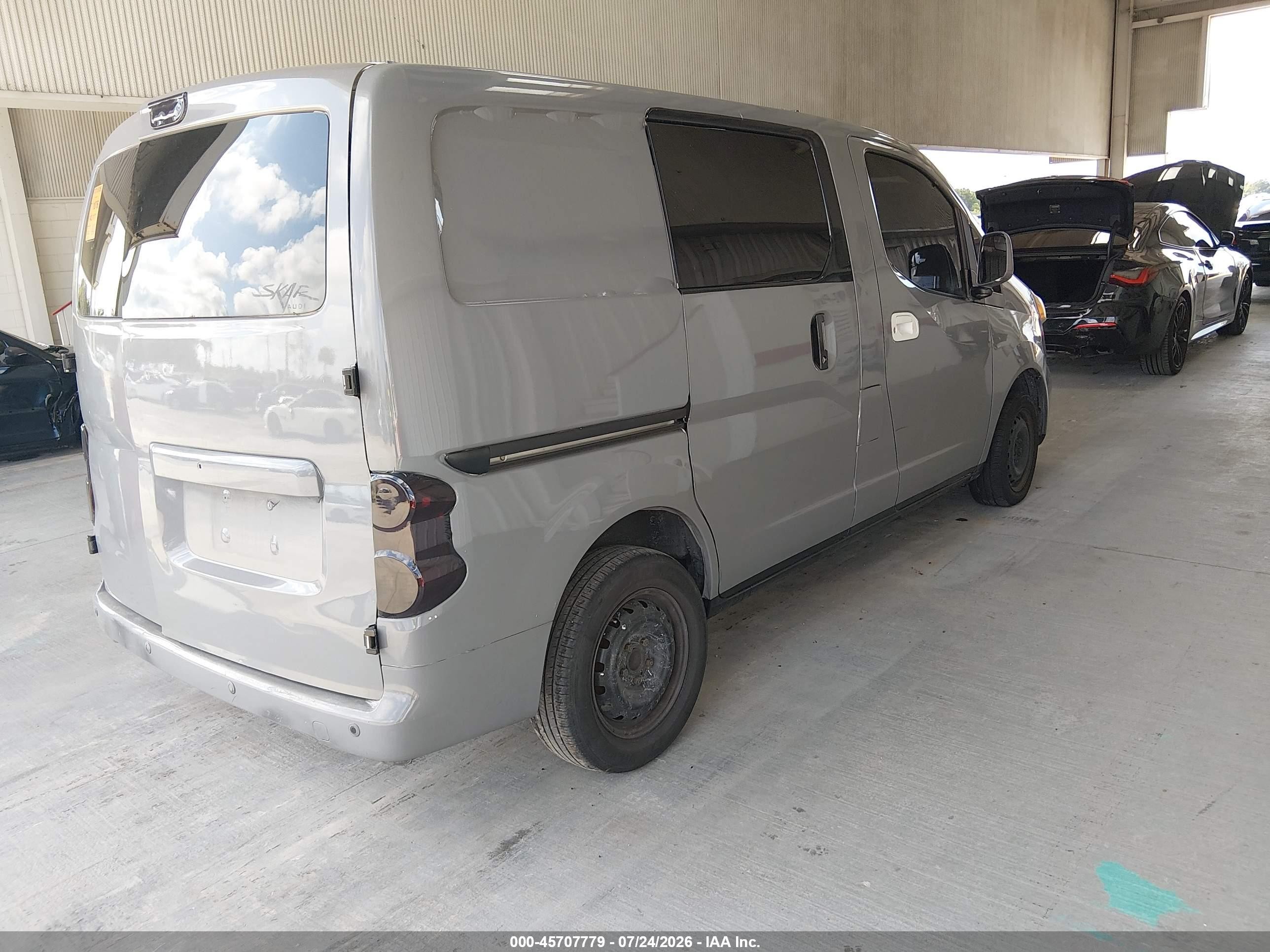 2015 Chevrolet City Express 1ls Gray vin: 3N63M0YN8FK706195