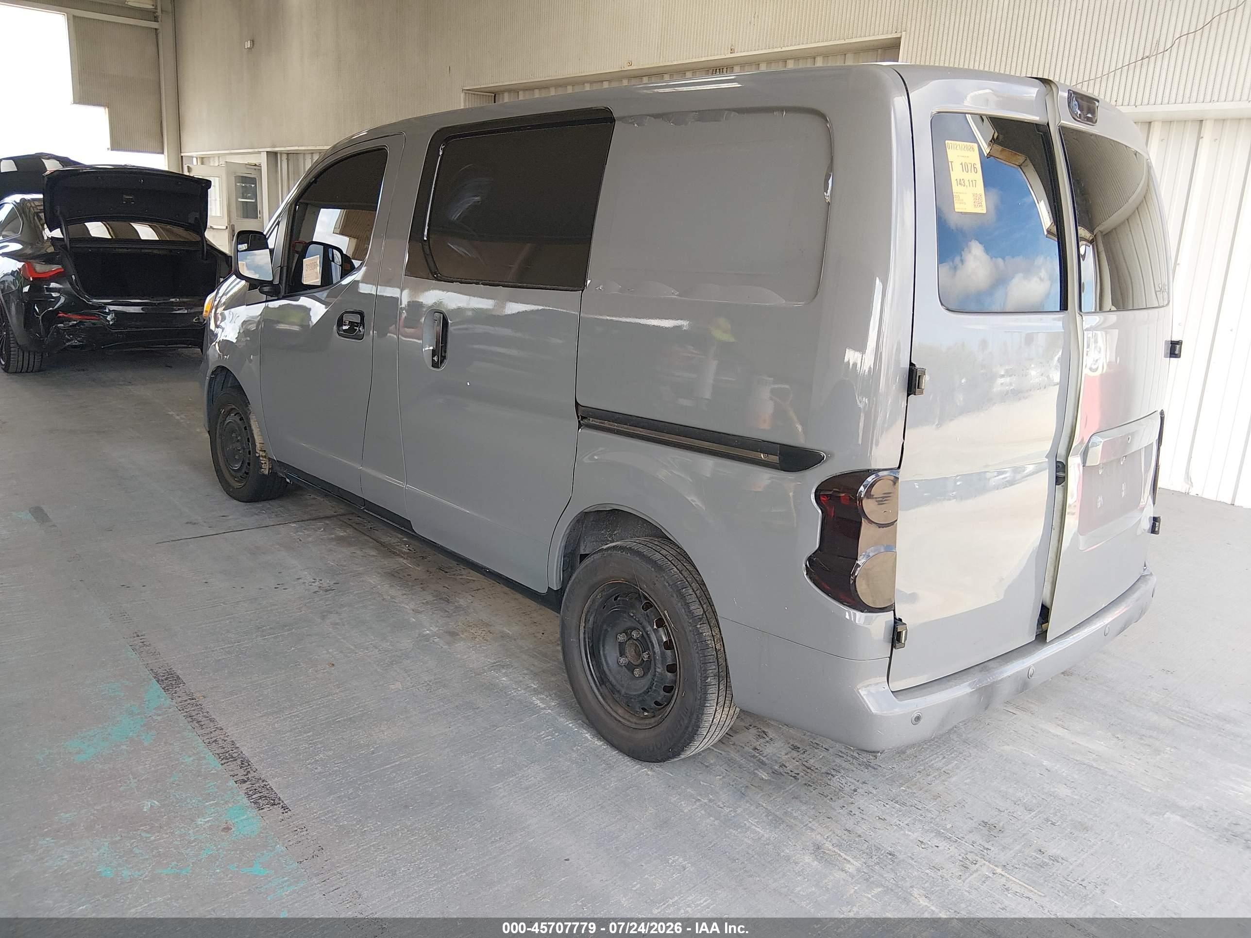2015 Chevrolet City Express 1ls Gray vin: 3N63M0YN8FK706195