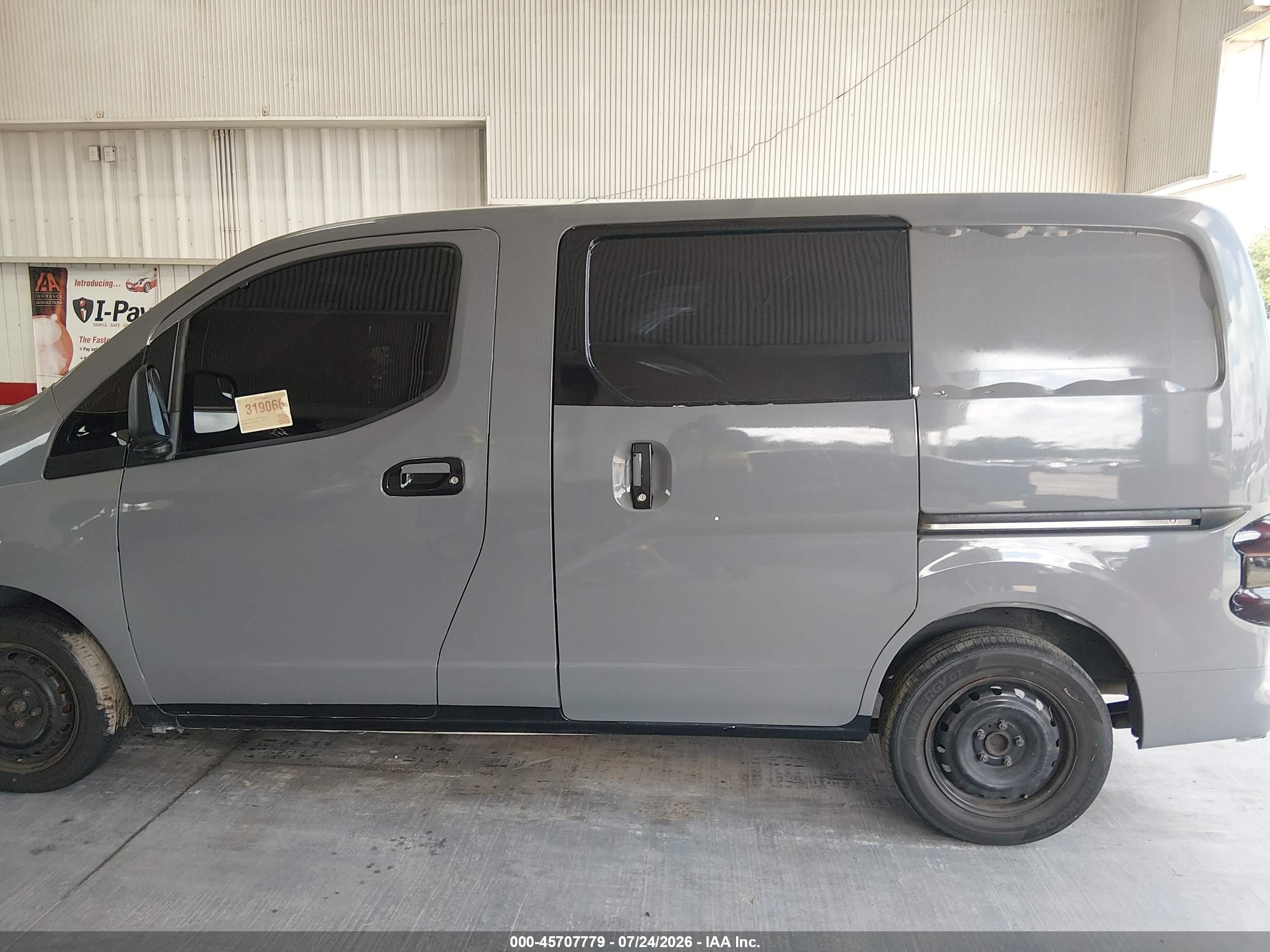 2015 Chevrolet City Express 1ls Gray vin: 3N63M0YN8FK706195