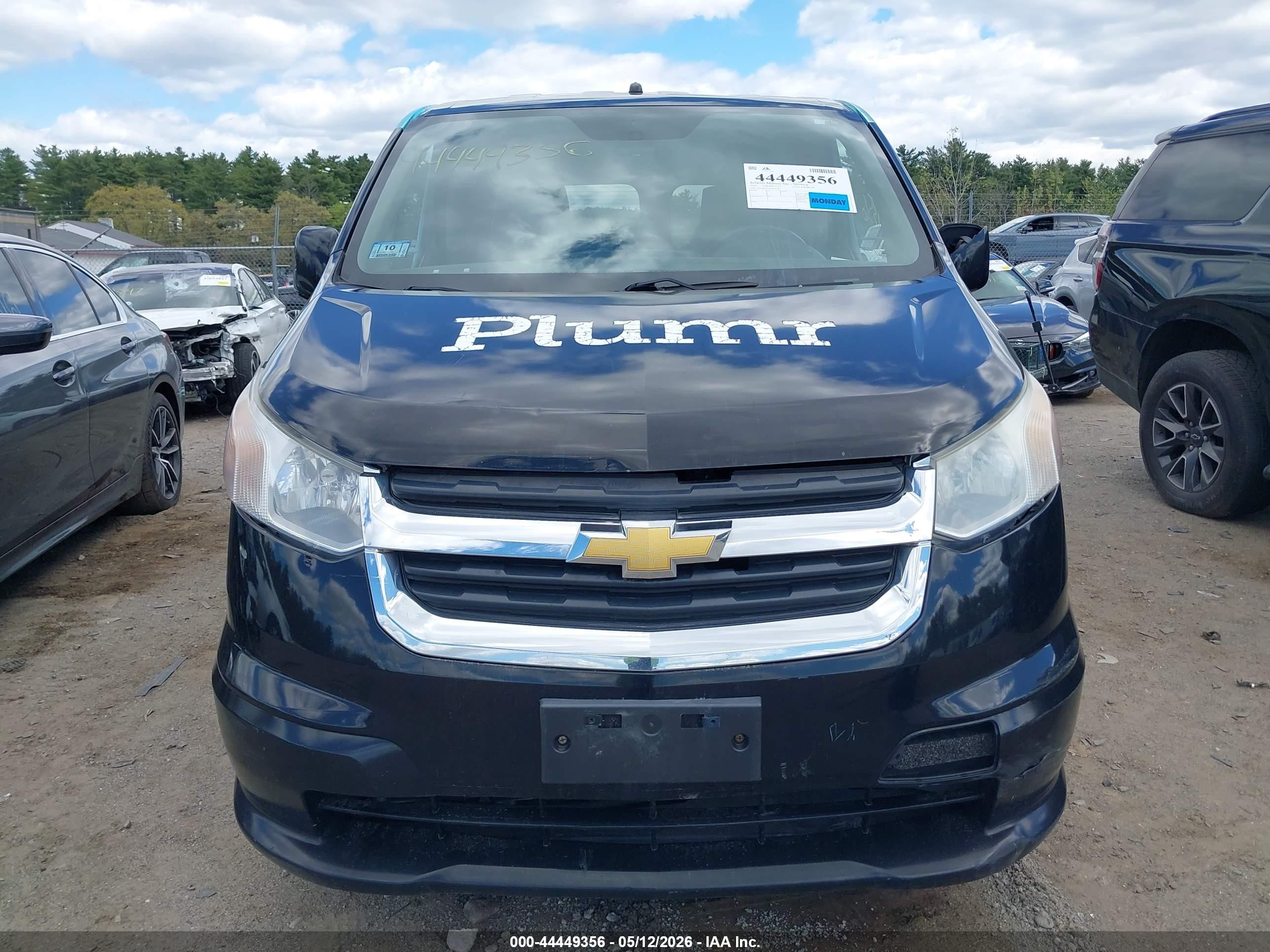 2015 Chevrolet City Express 1ls Черный vin: 3N63M0YNXFK701581