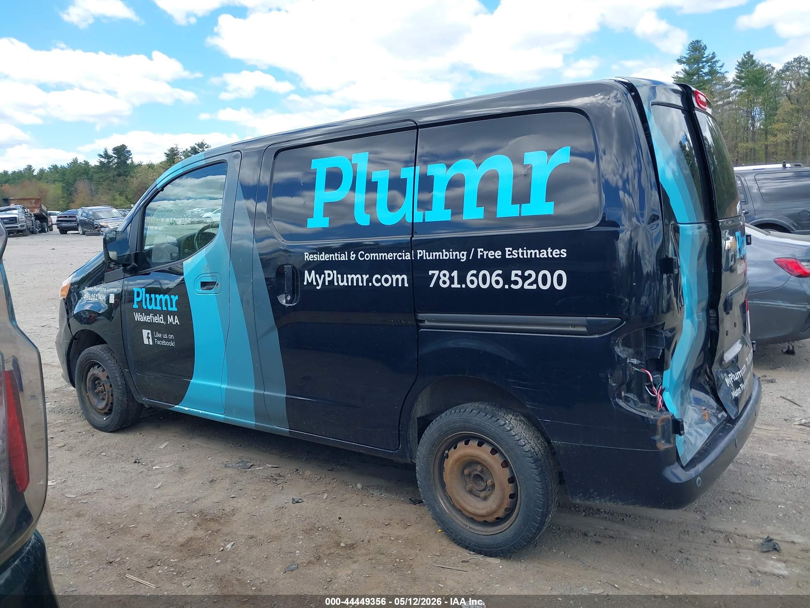 2015 Chevrolet City Express 1ls Черный vin: 3N63M0YNXFK701581