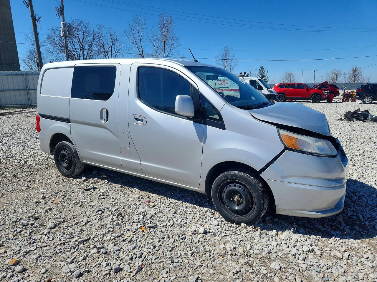 2015 Chevrolet City Express Lt Silver vin: 3N63M0ZN0FK693232