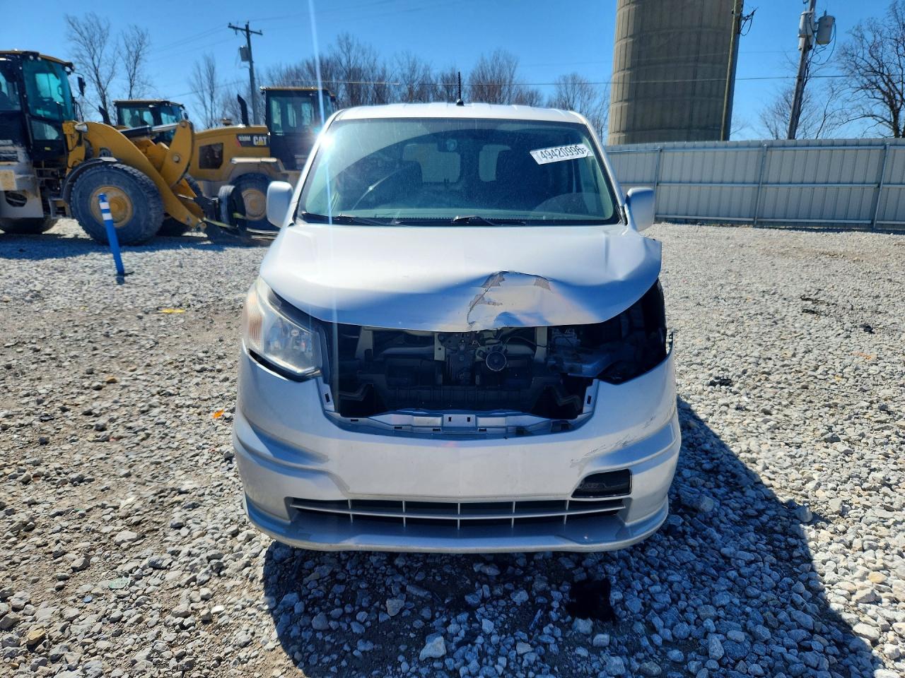 2015 Chevrolet City Express Lt Silver vin: 3N63M0ZN0FK693232