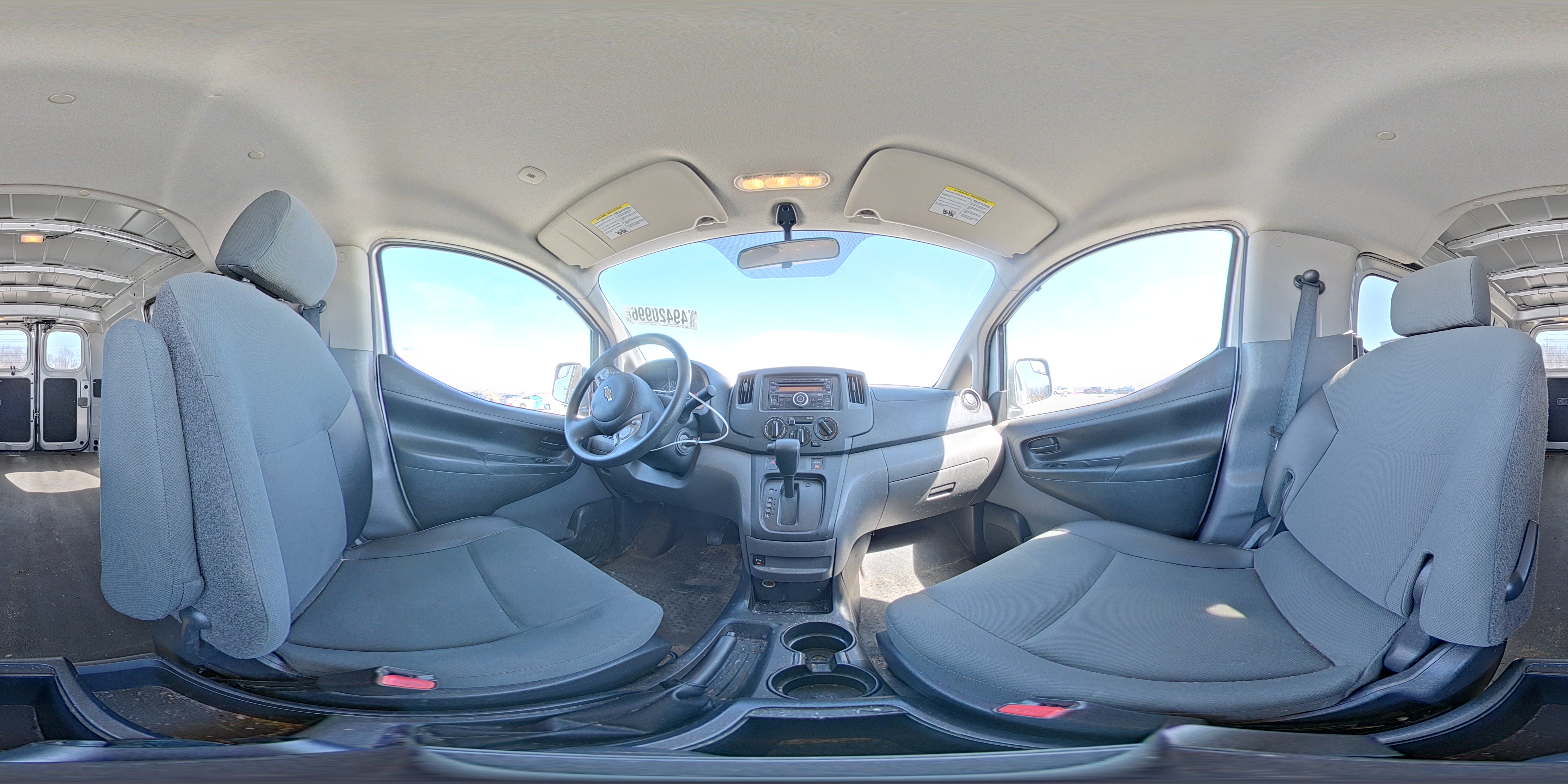 2015 Chevrolet City Express Lt Silver vin: 3N63M0ZN0FK693232