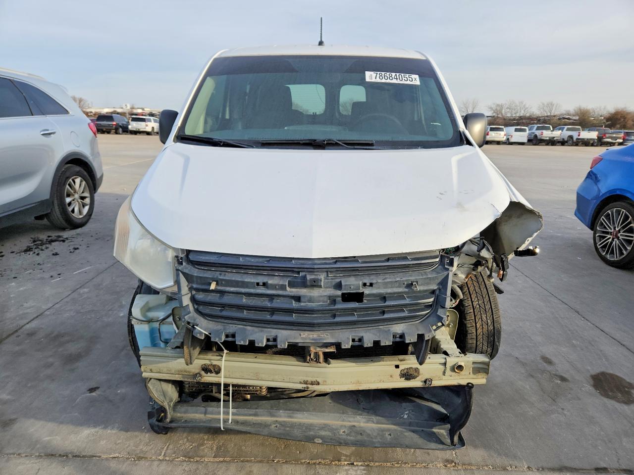 2015 Chevrolet City Express Delivery Van White vin: 3N63M0ZN0FK694607