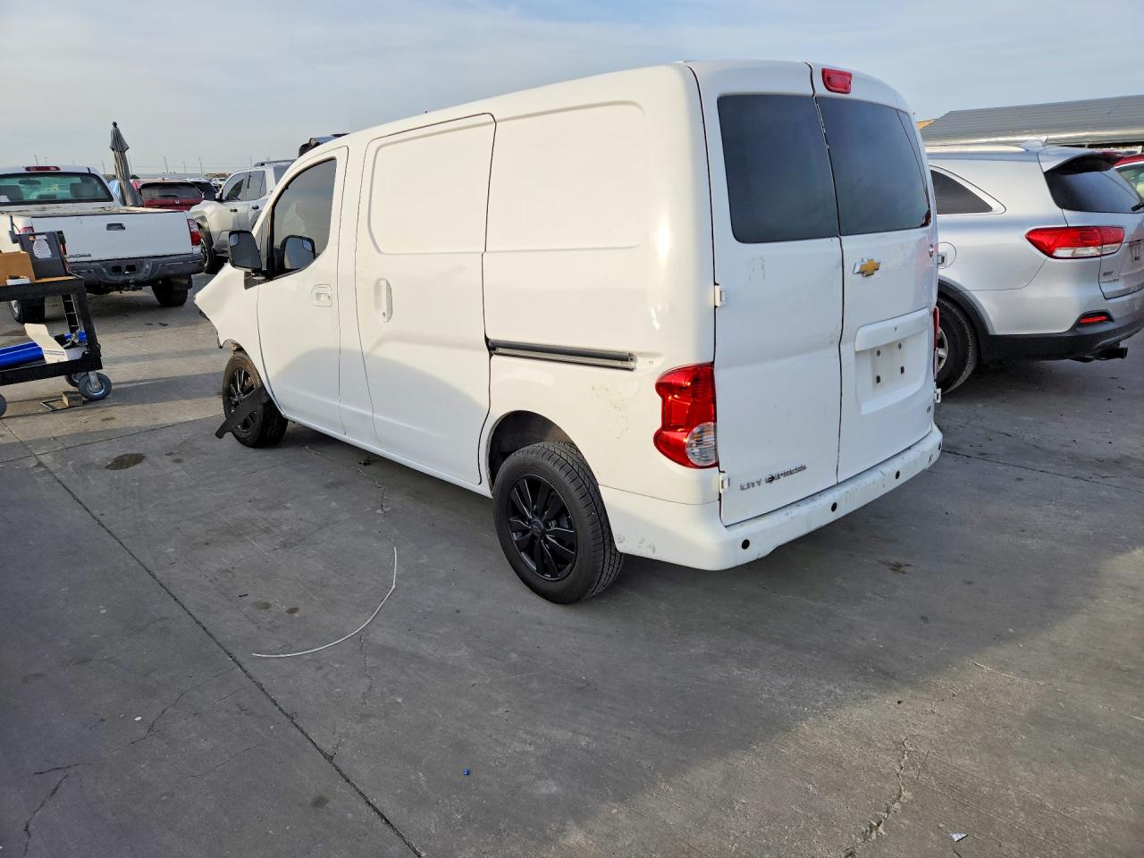 2015 Chevrolet City Express Delivery Van White vin: 3N63M0ZN0FK694607
