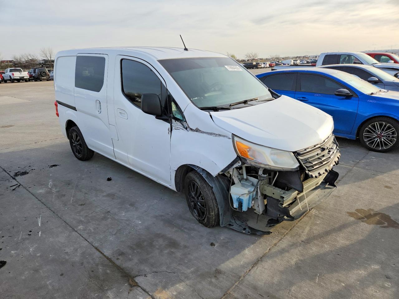 2015 Chevrolet City Express Delivery Van White vin: 3N63M0ZN0FK694607