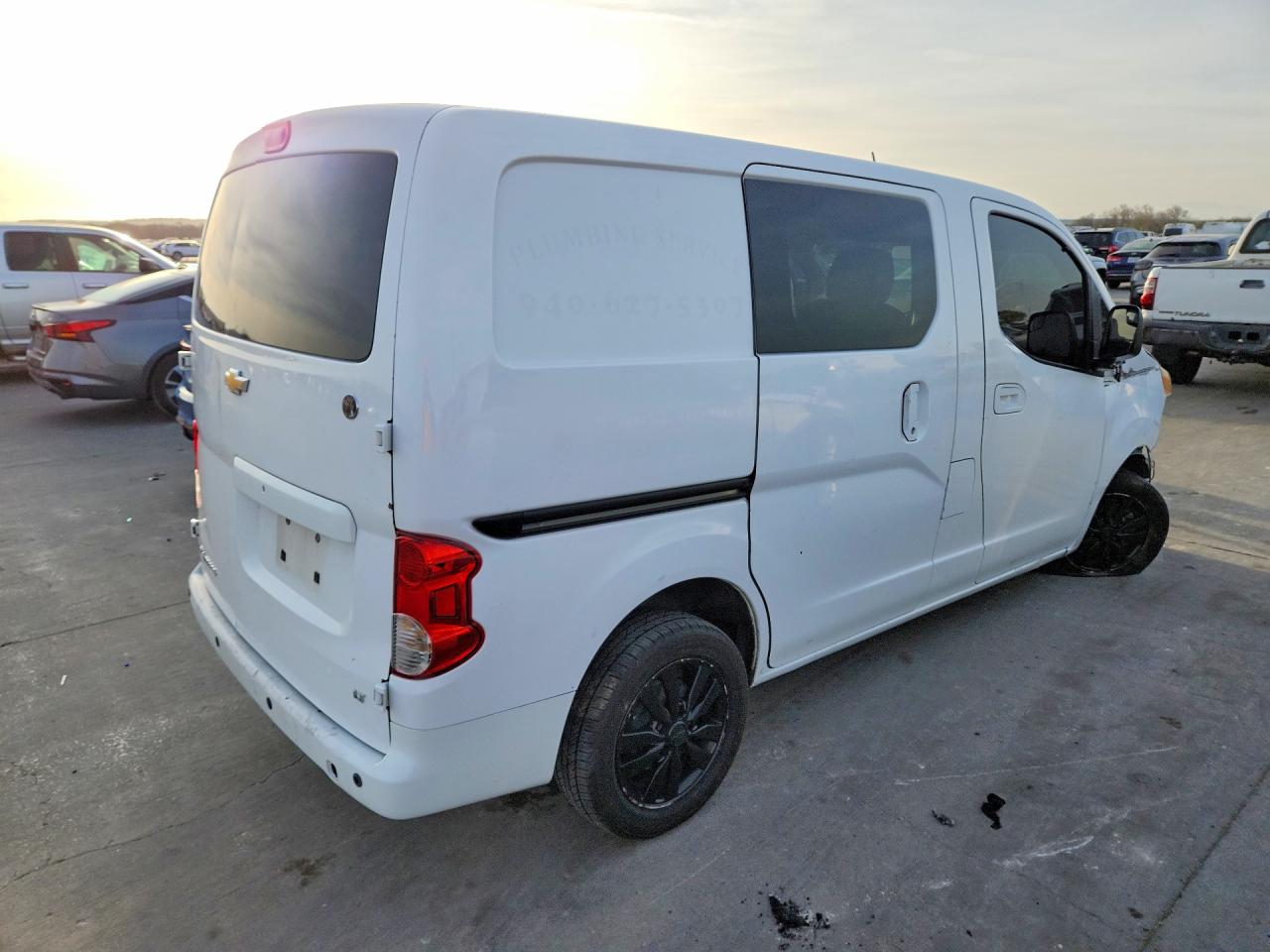 2015 Chevrolet City Express Delivery Van White vin: 3N63M0ZN0FK694607